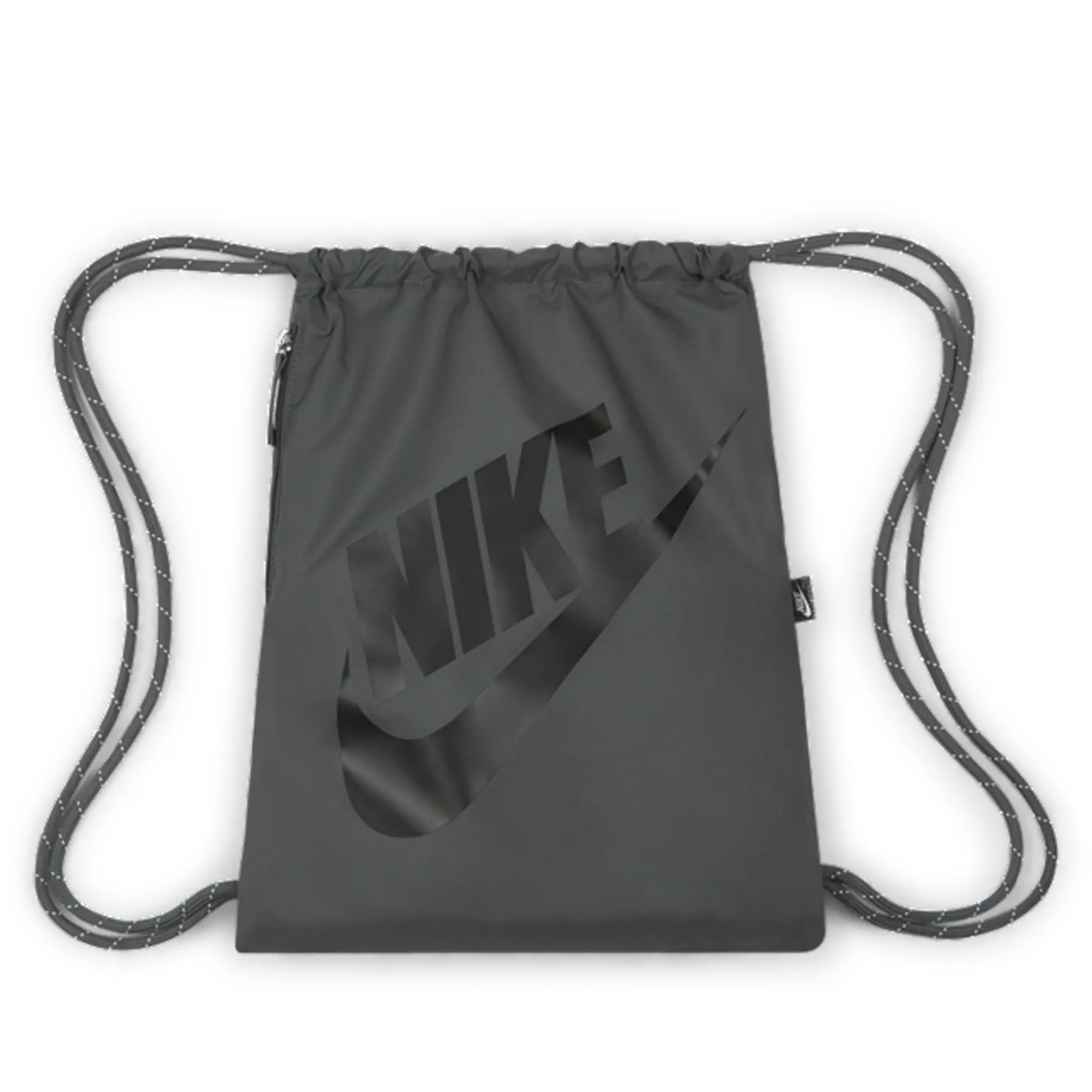 Nike Heritage Drawstring Bag Iron Grey/ Iron Grey/ Black