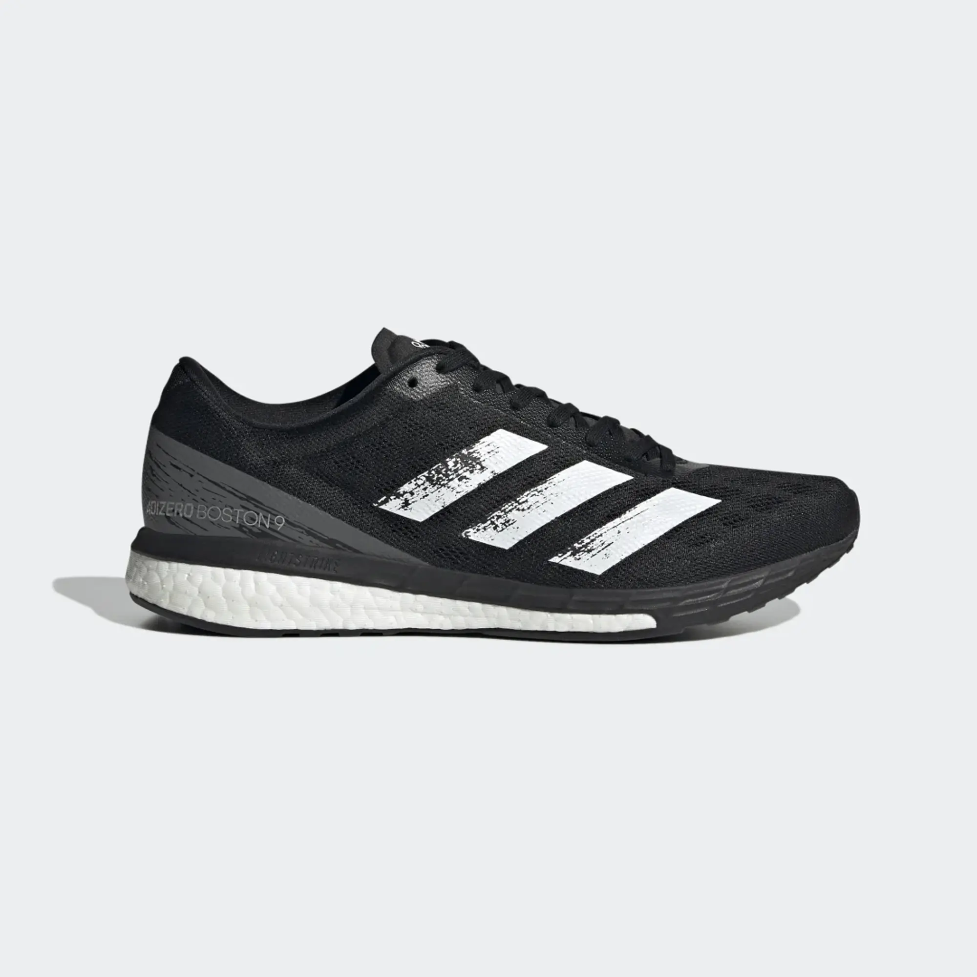 adidas Adizero Boston 9 Mens Running Shoes - Black