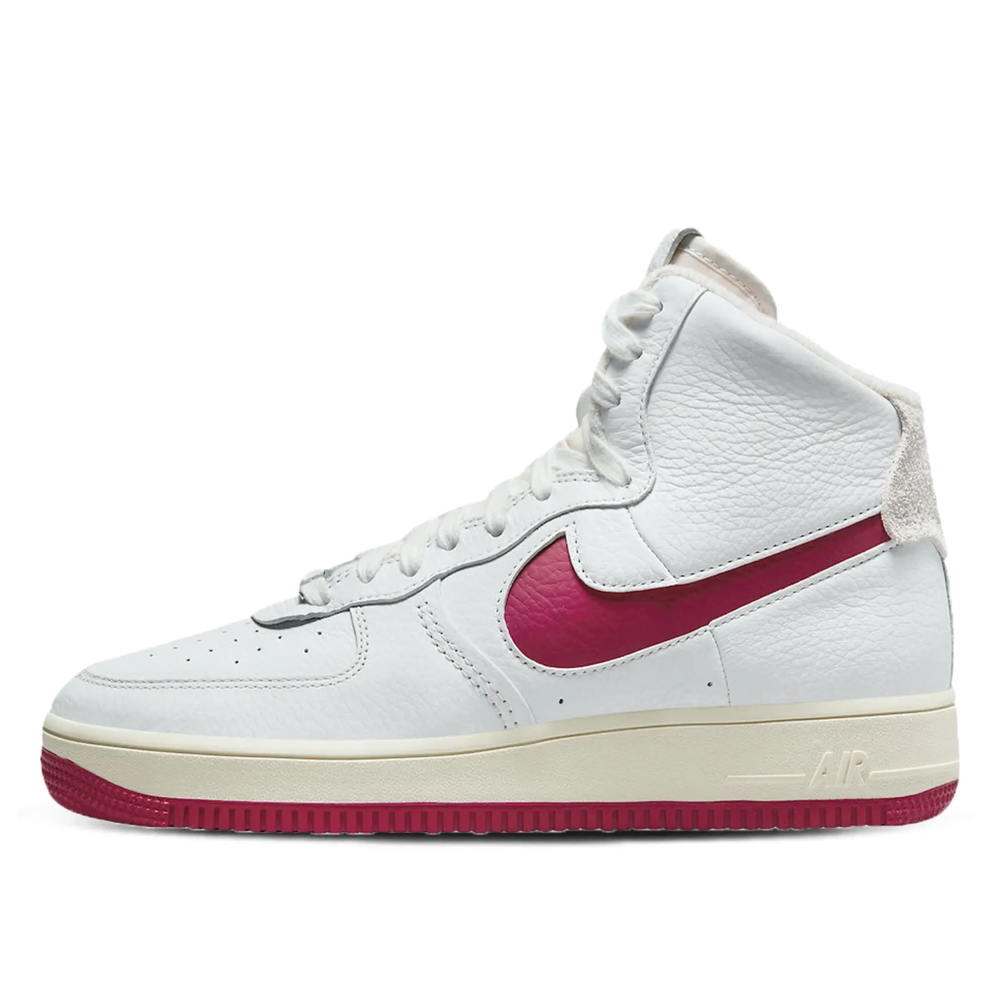 Nike Air Force 1 Strapless Summit White Gym Red