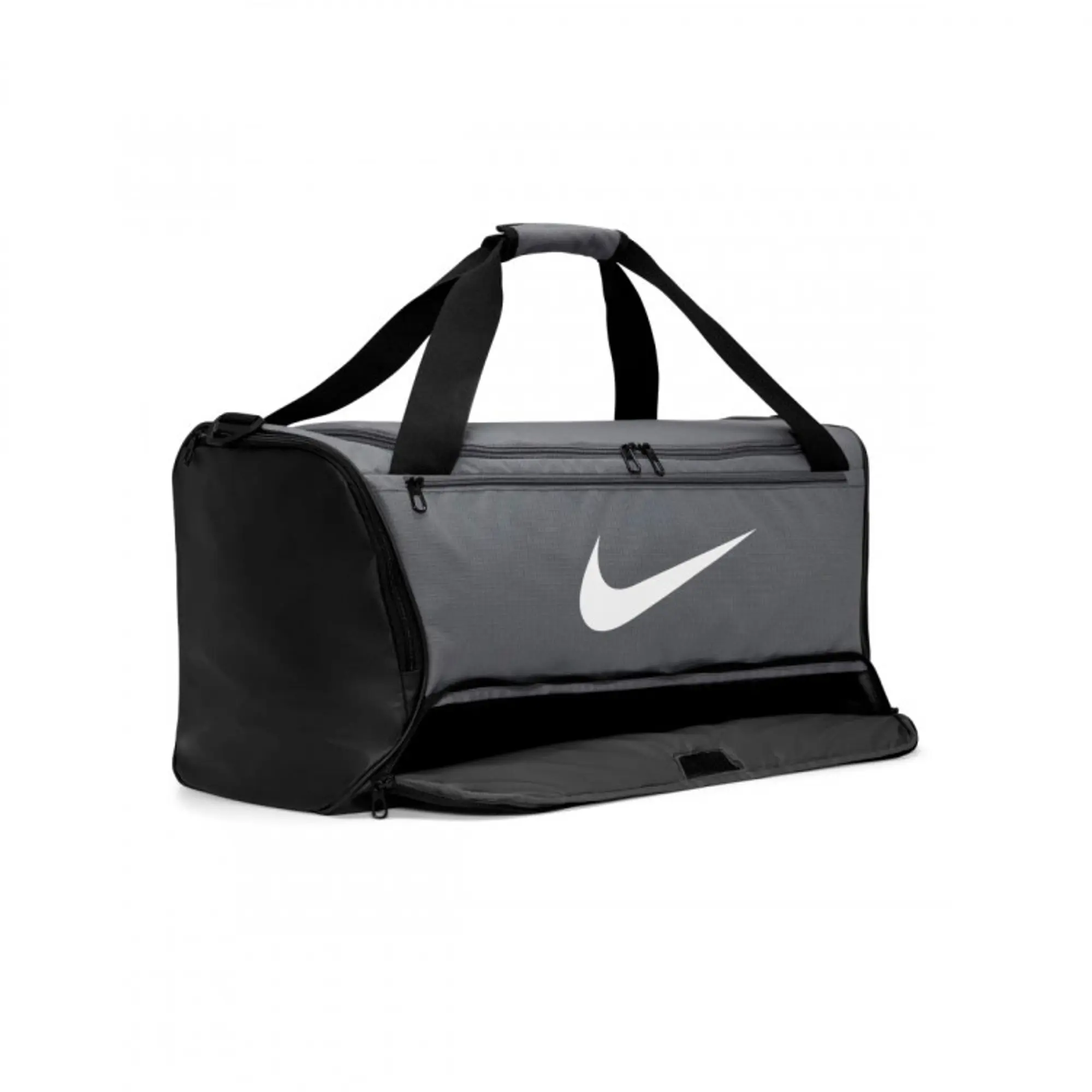 Nike Brasilia 9.5 Training Duffel Bag (Medium, 60L) - Grey