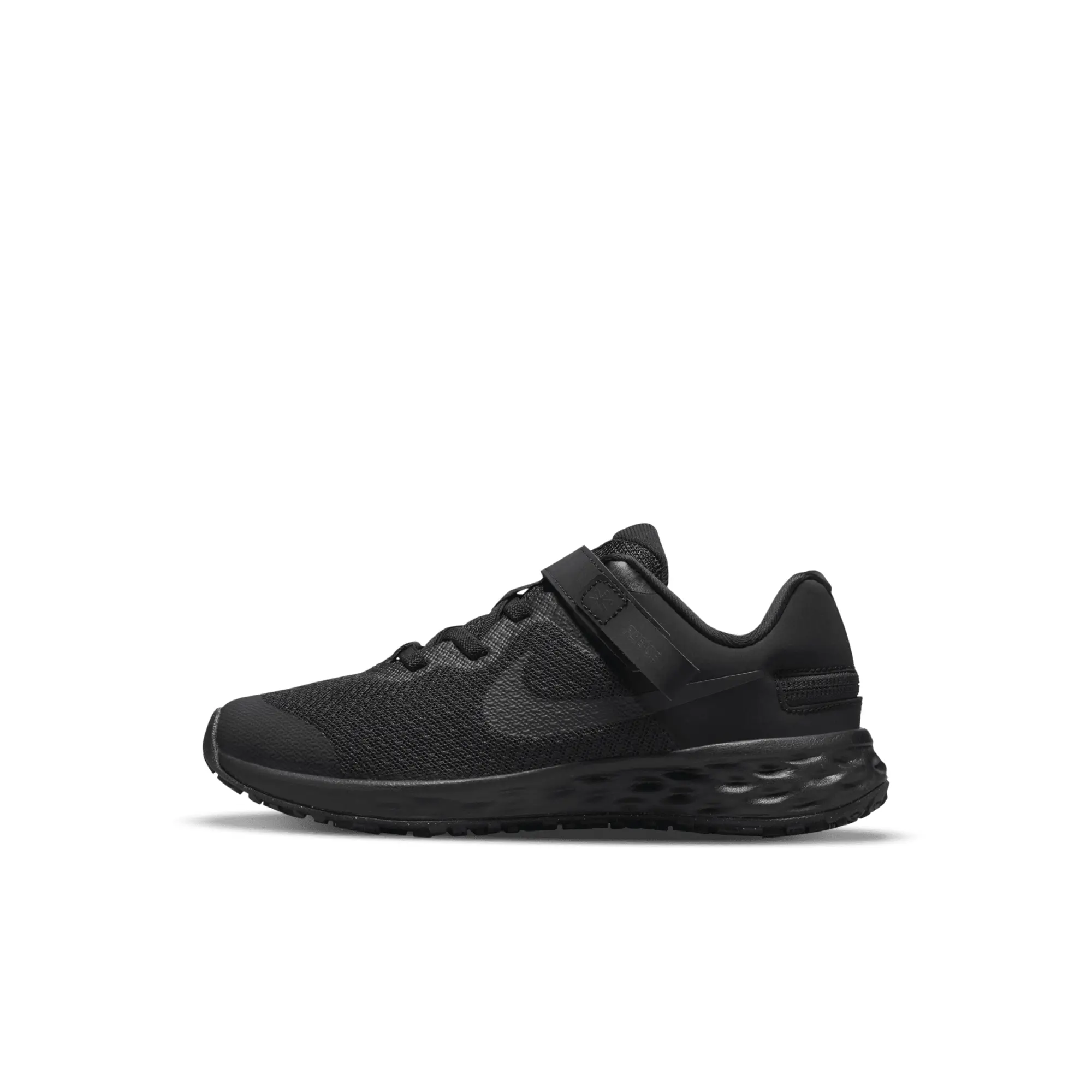 Nike Revolution 6 FlyEase Younger Kids' Easy On/Off Shoes - Black