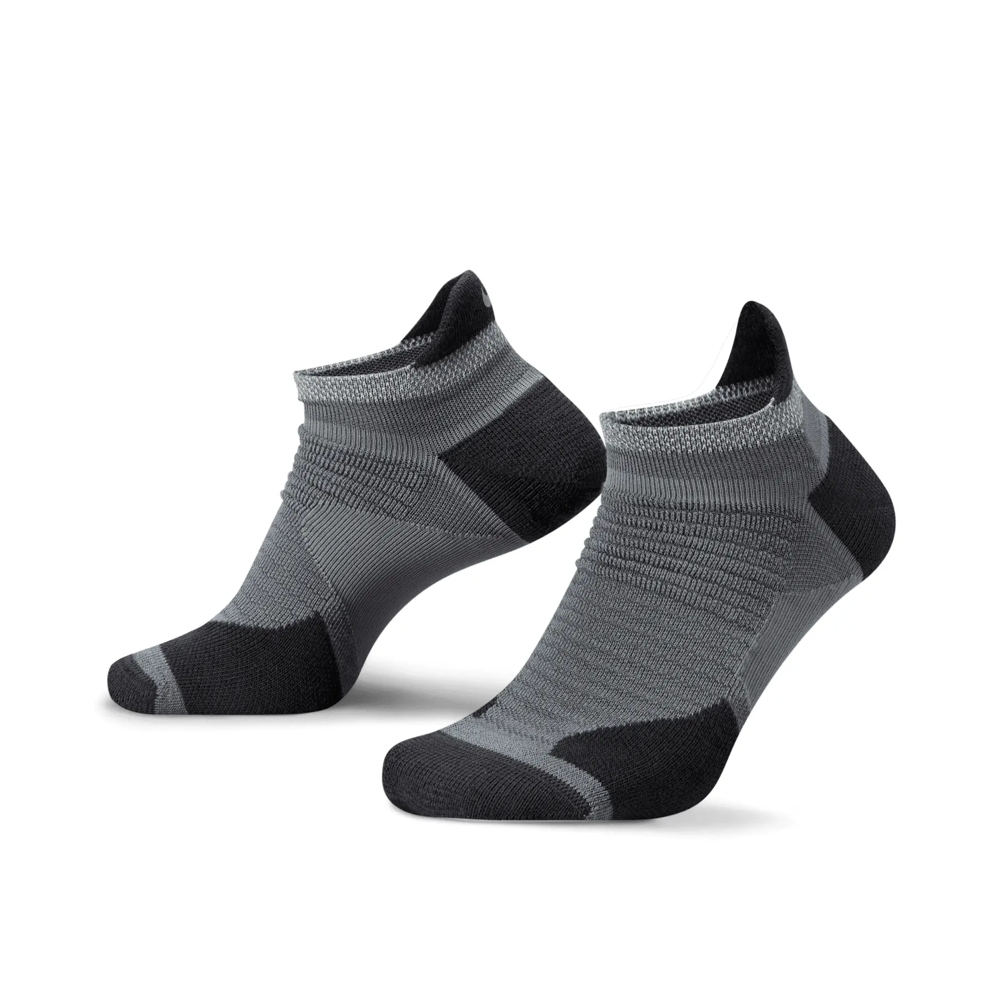 Nike Spark Wool No-Show Running Socks - Grey