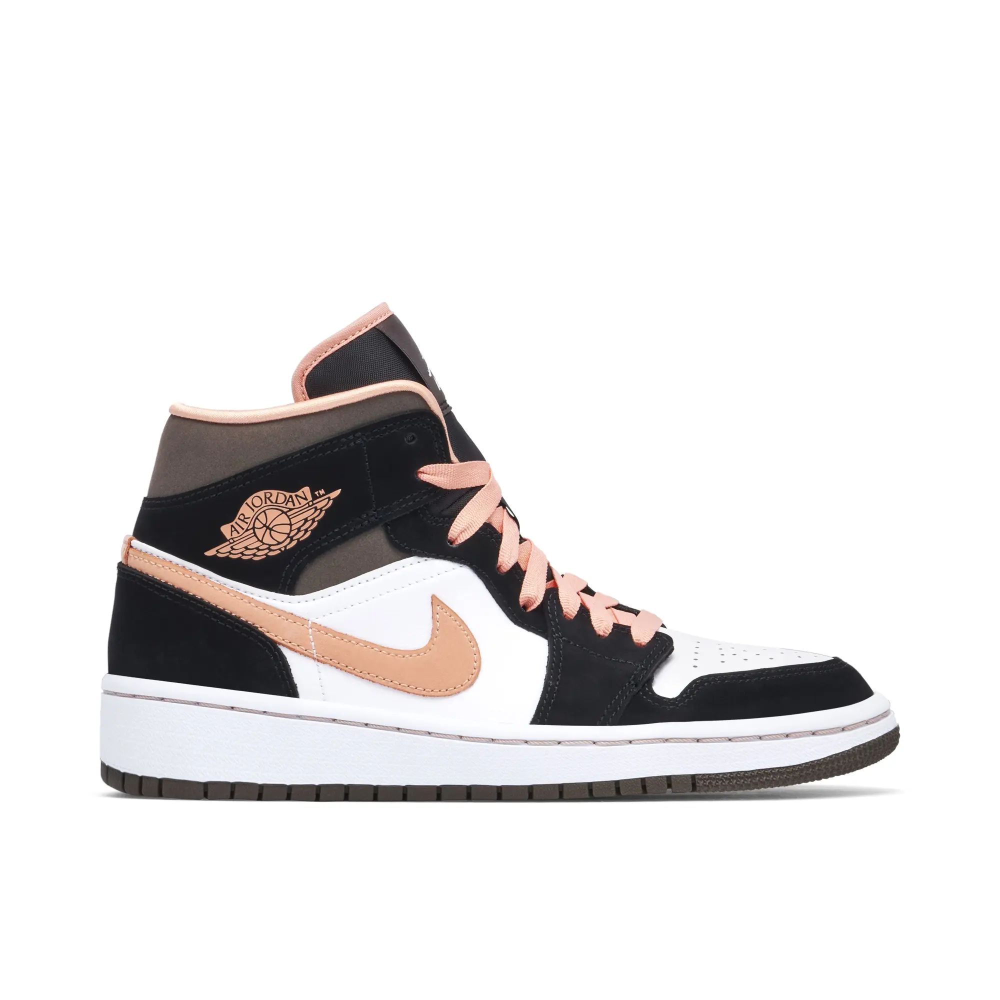 Nike Jordan 1 Mid Peach Mocha (W)