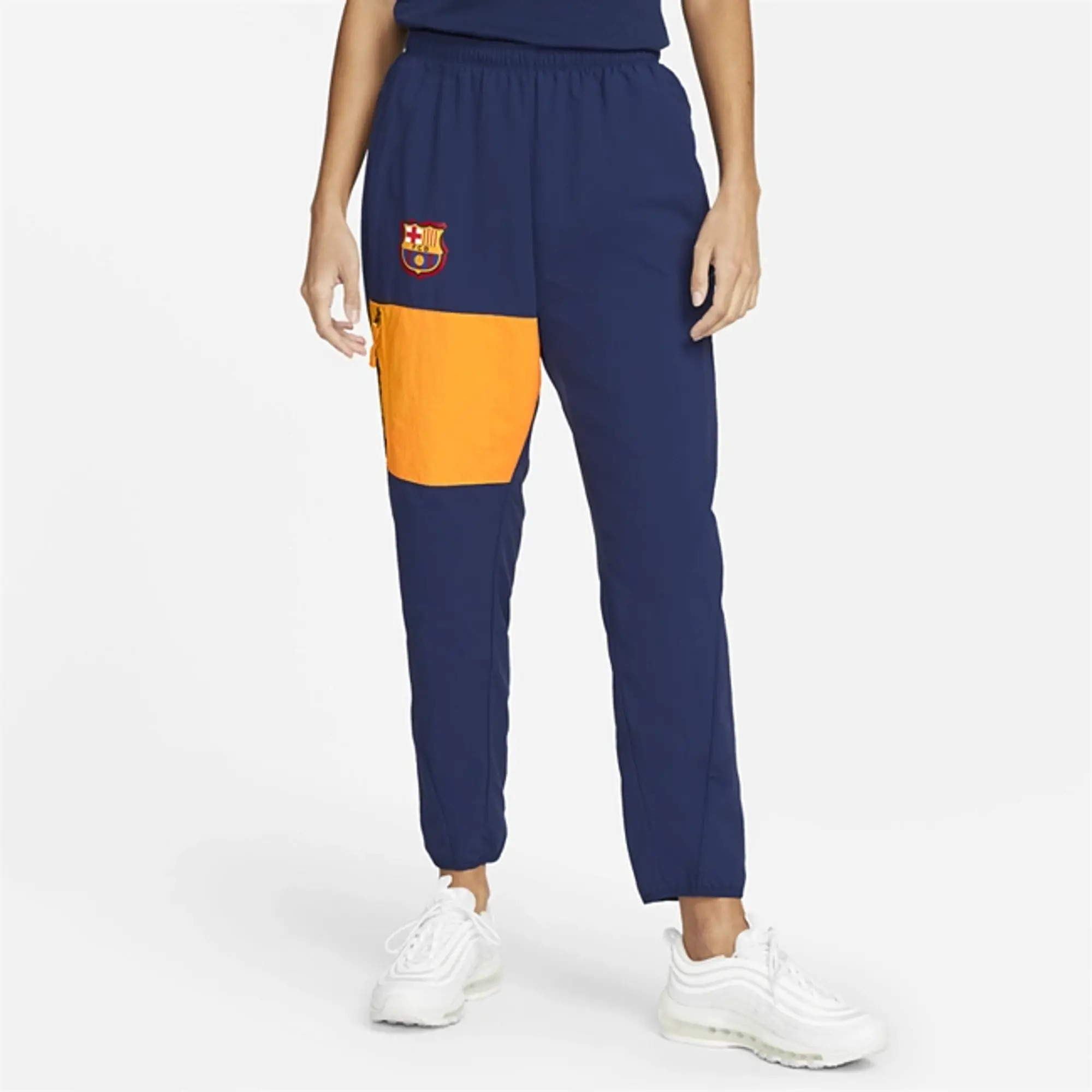 F.C. Barcelona Women's Nike Dri-FIT Football Pants - Blue, DM4411-492