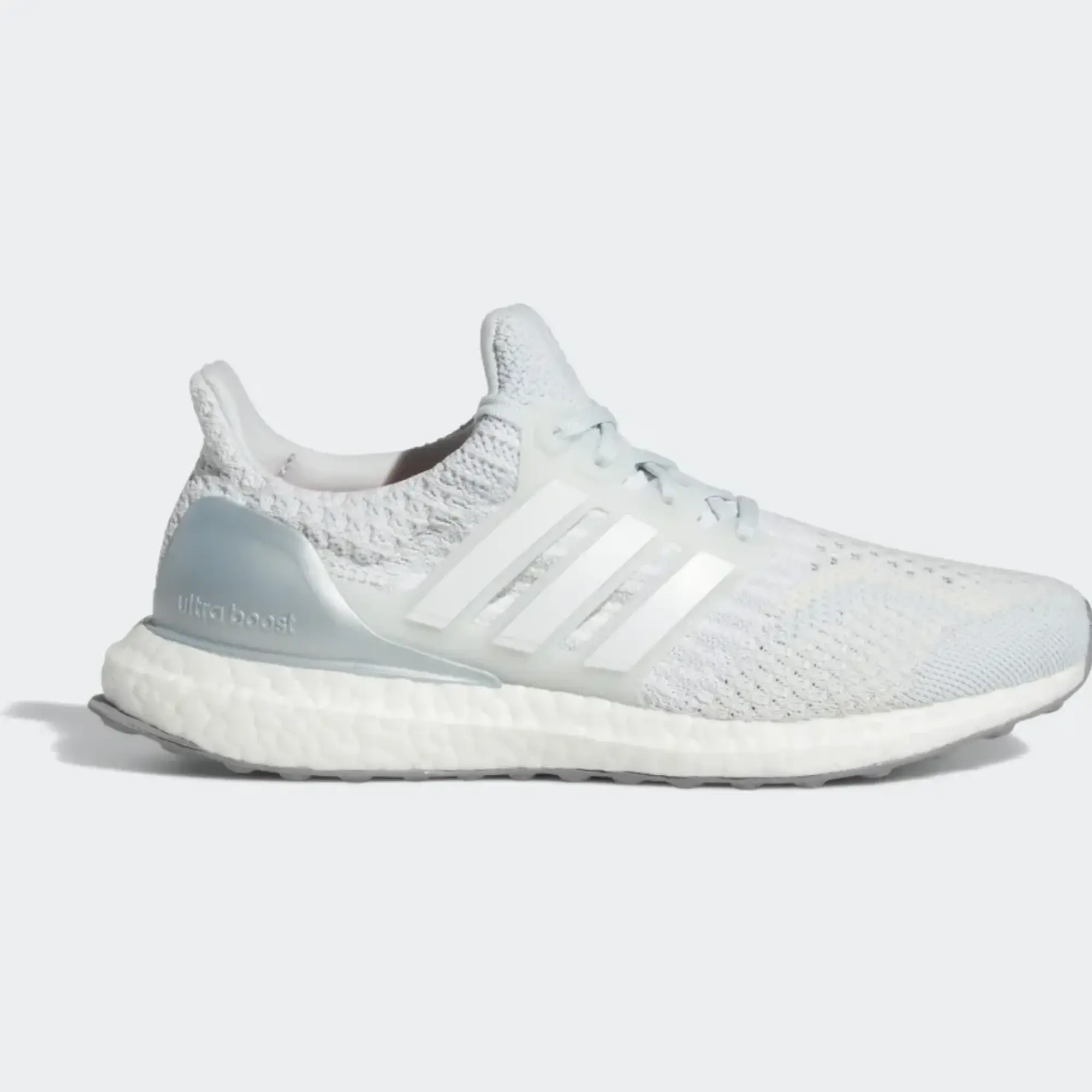 adidas Womenss Ultraboost 5.0 DNA Running Shoes in Light Blue Textile