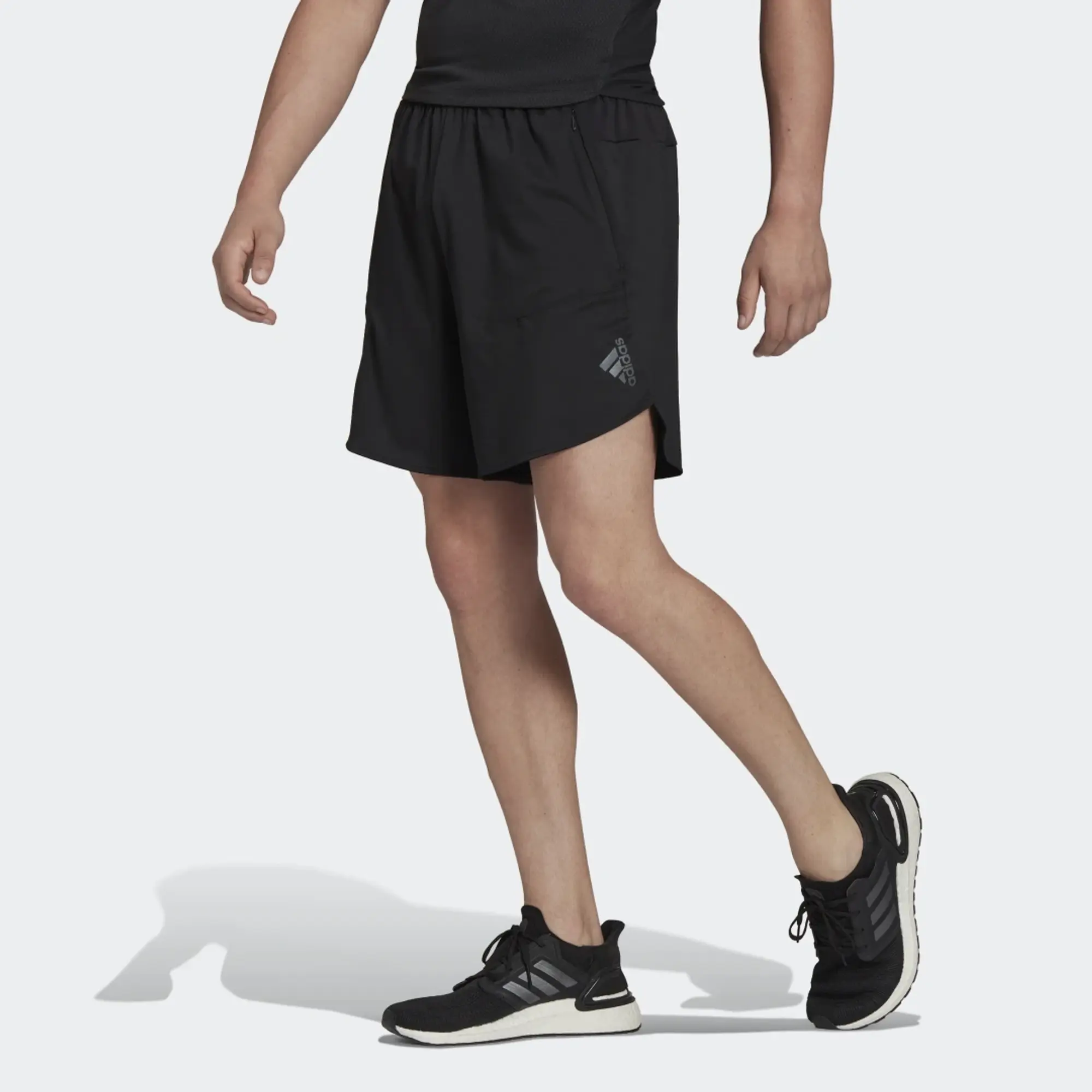adidas Performance 7 Inch Shorts Mens - Black