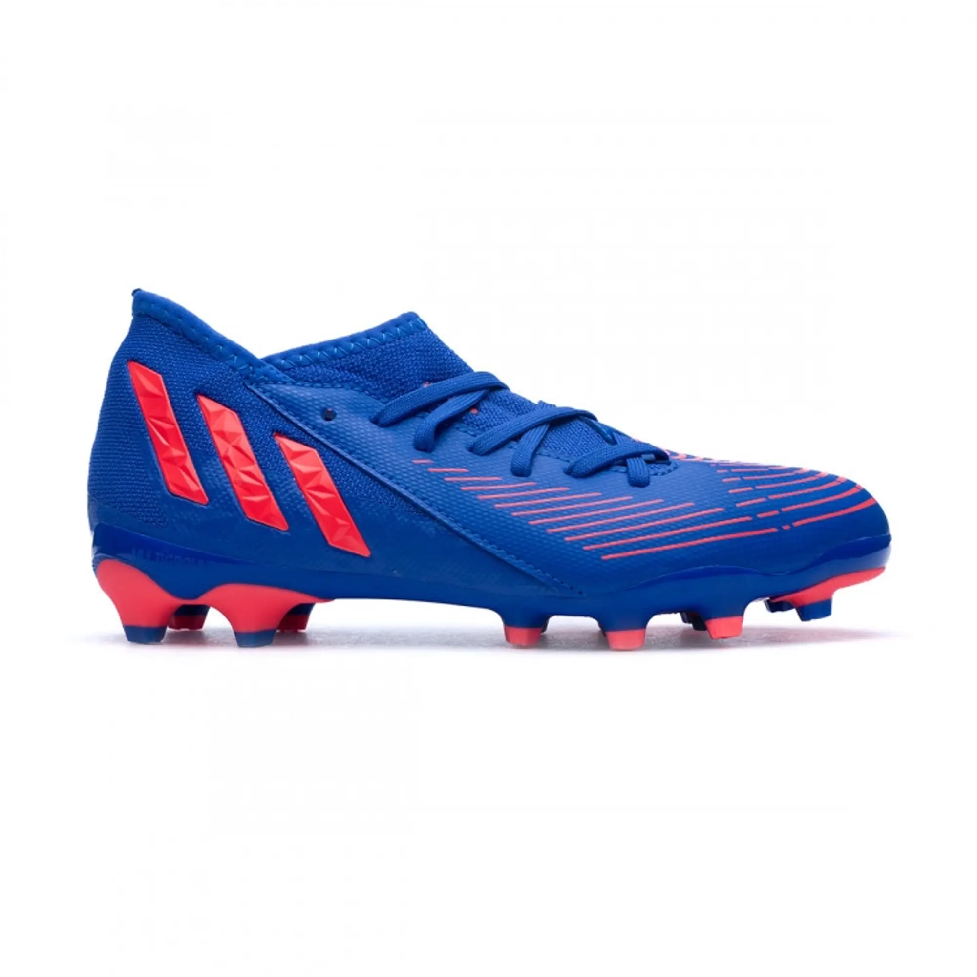 adidas Boys Boy's Junior Predator Edge.3 MG Football Boots in Blue Textile