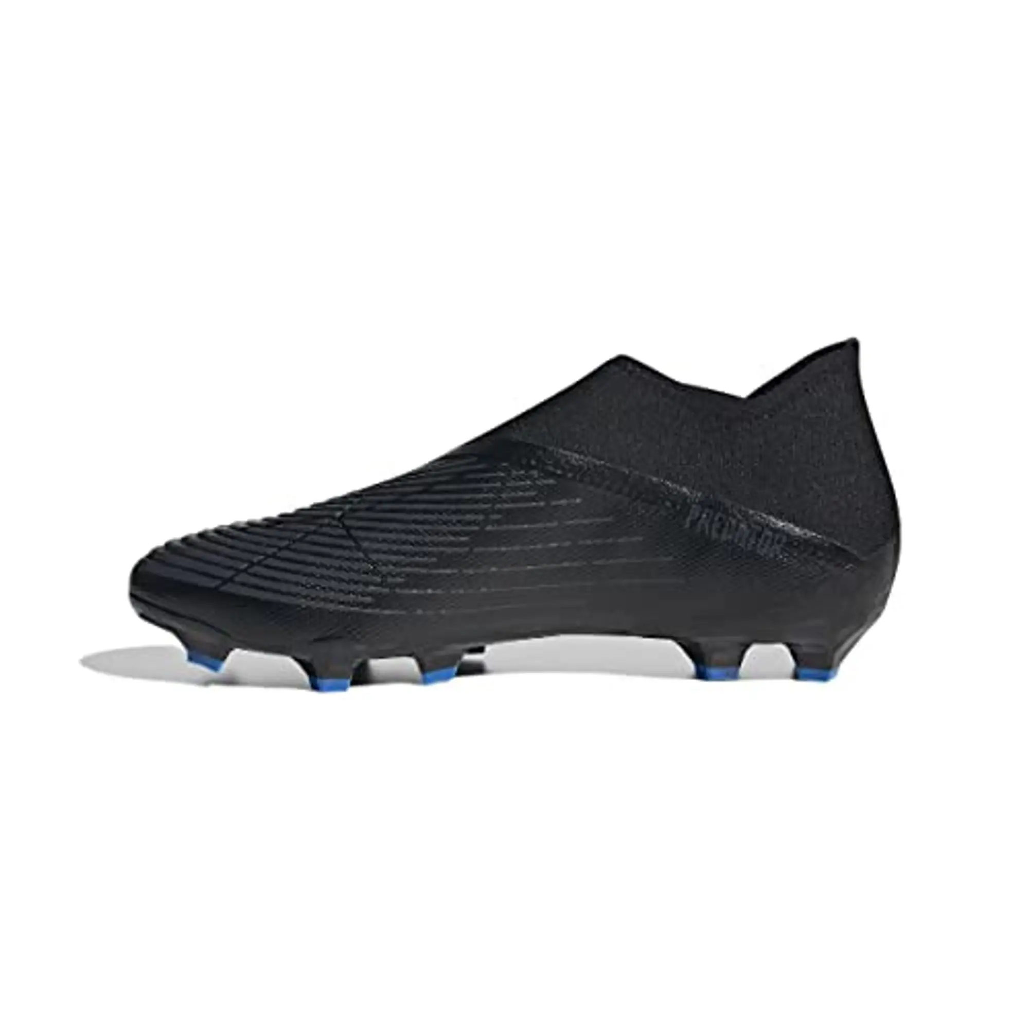 adidas Mens Predator Laceless 20.3 Firm Ground Football Boots - Black, Black