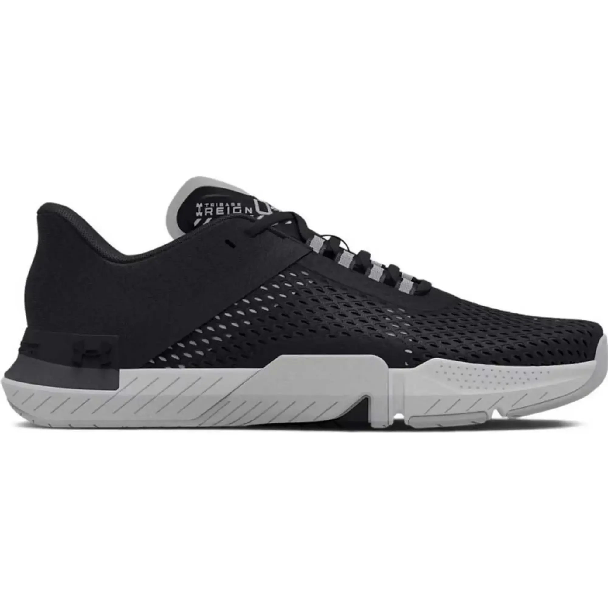 Under Armour Womenss UA TriBase Reign 4 Trainers in Black Textile