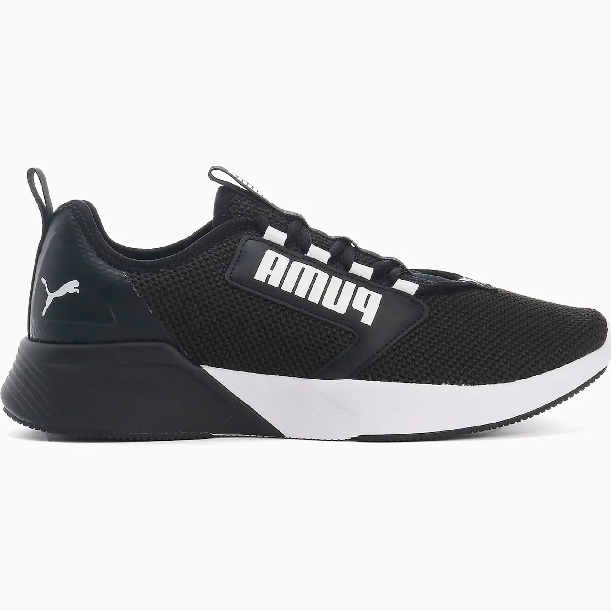 PUMA Retaliate Tongue Men's Running Shoes, Black/White