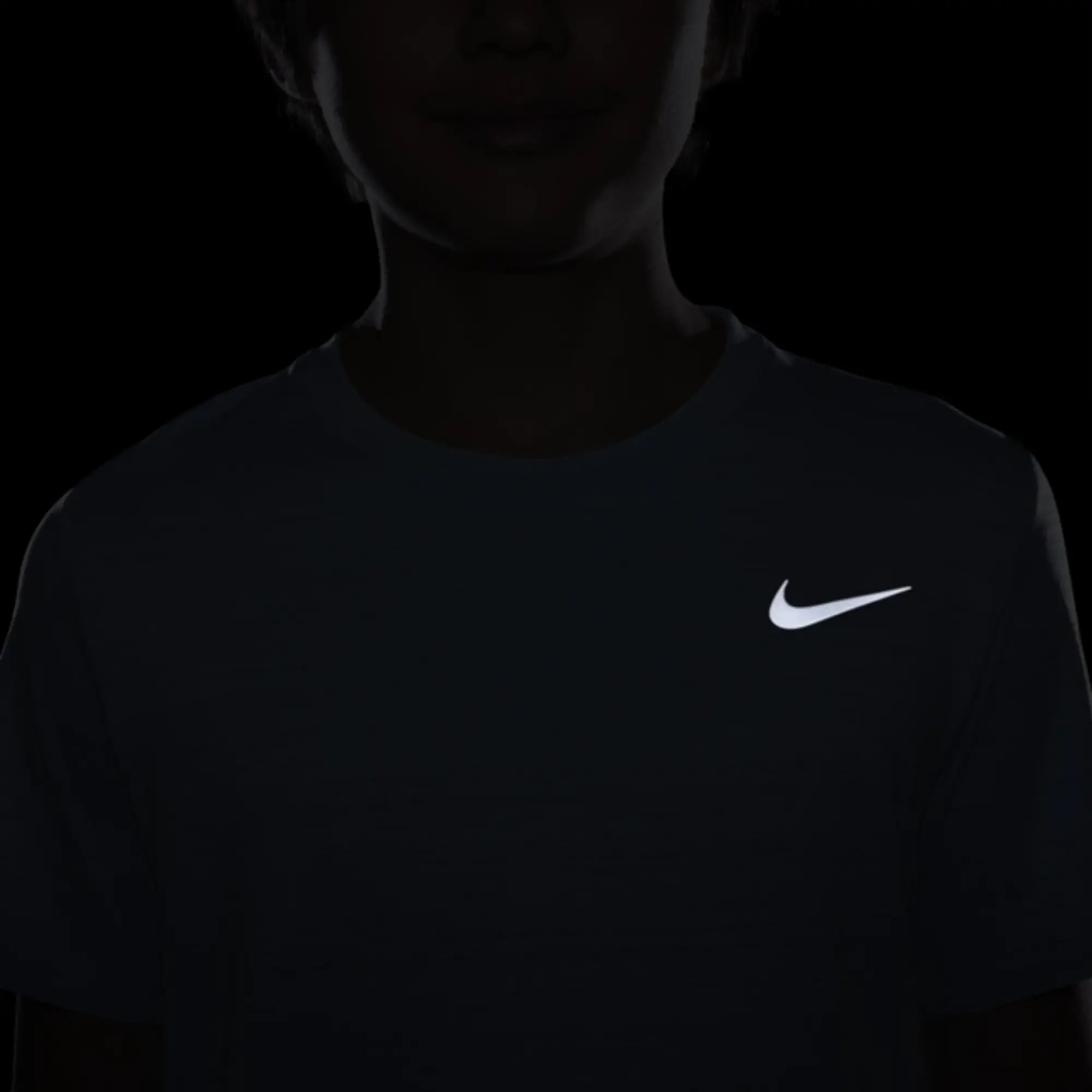 Nike Dri-FIT Miler Older Kids' (Boys') Training Top - Blue