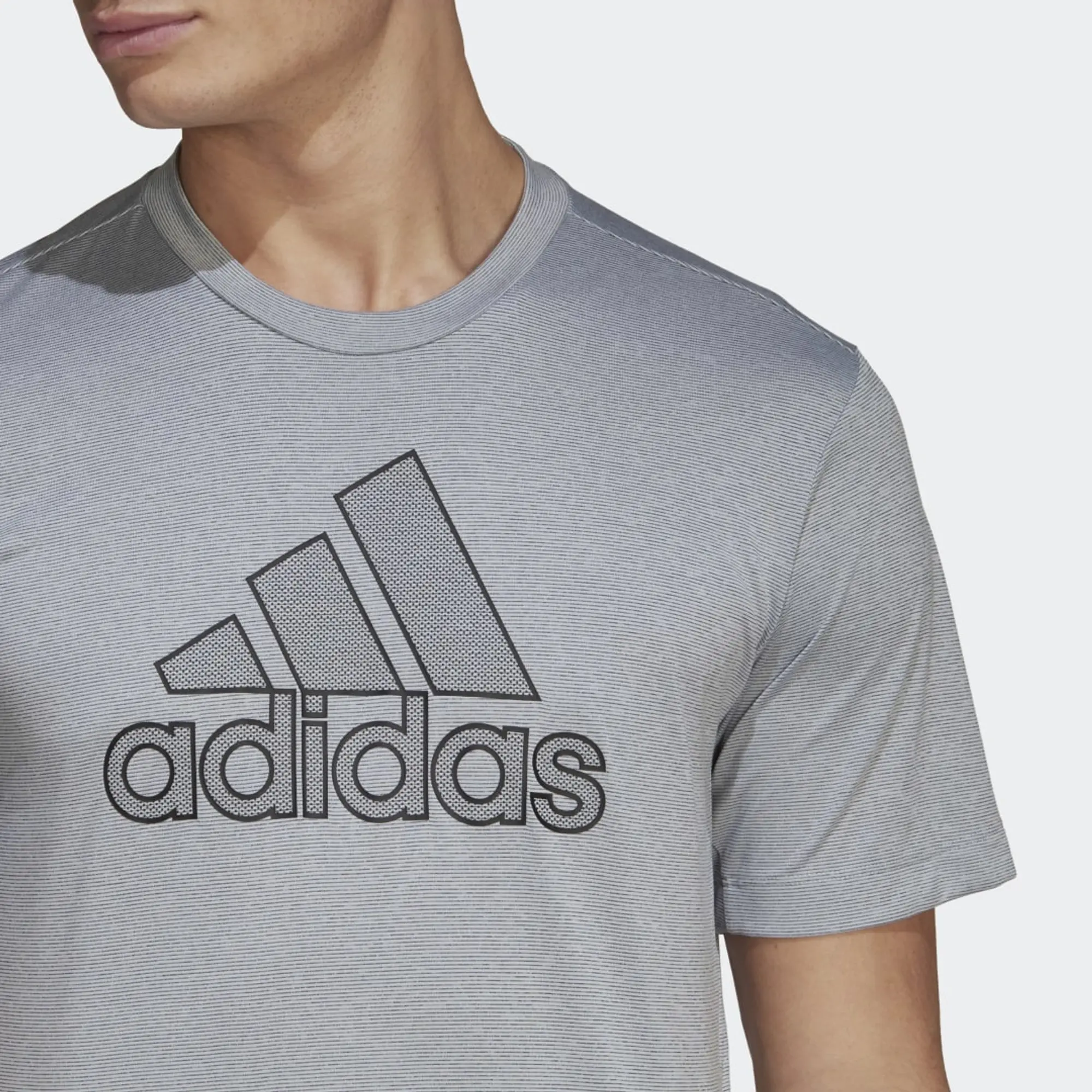 Adidas Bos Pb Short Sleeve T-shirt  - Grey
