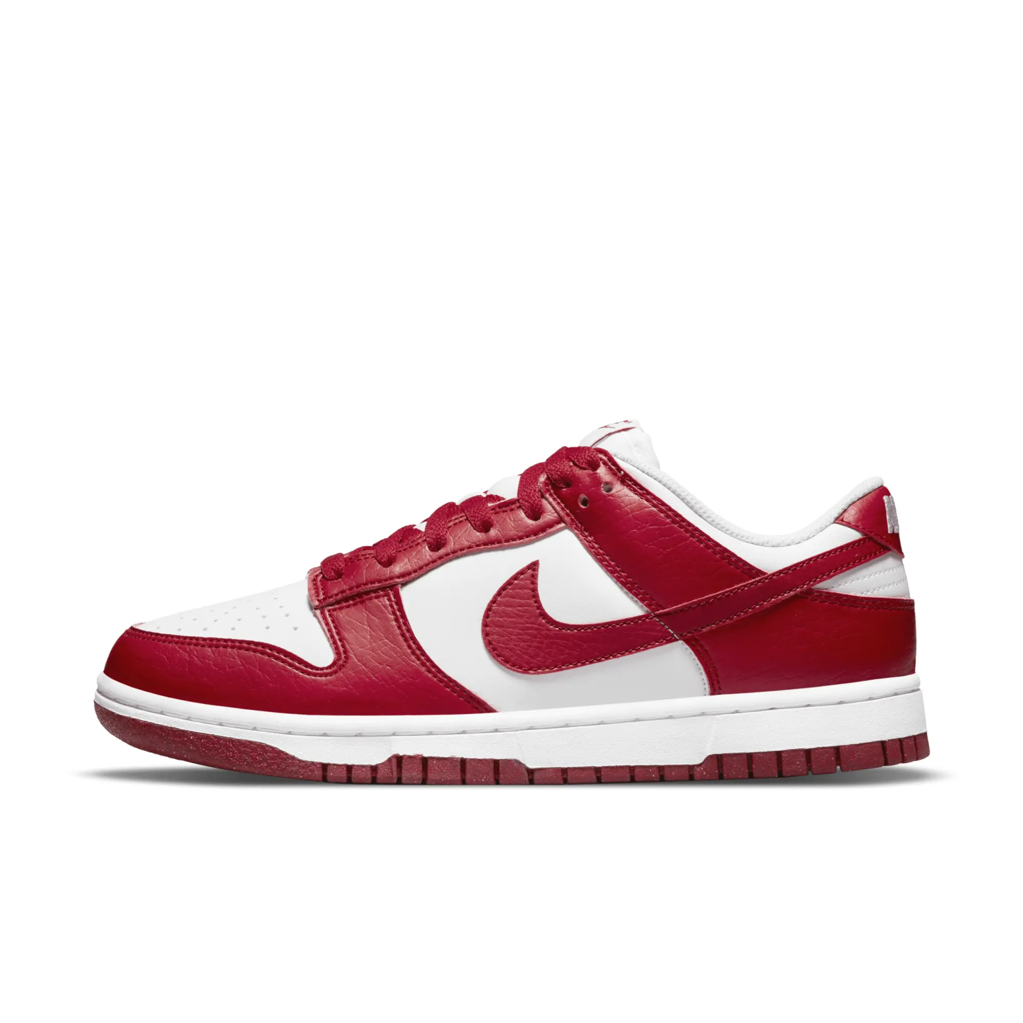 Nike Dunk Low Next Nature White Gym Red Womens