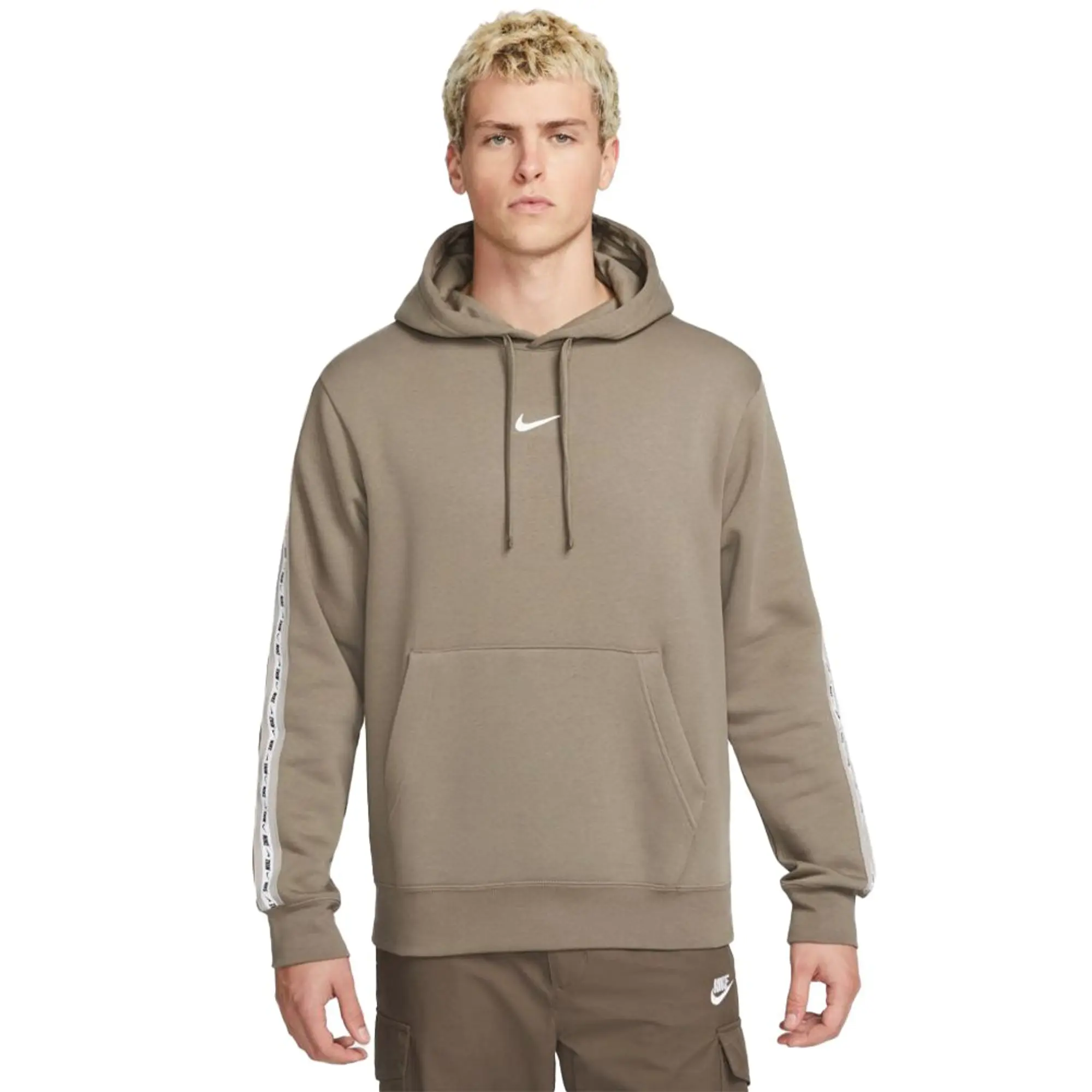 Nike Sportswear Fleece Pullover Hoodie Mens - Grey
