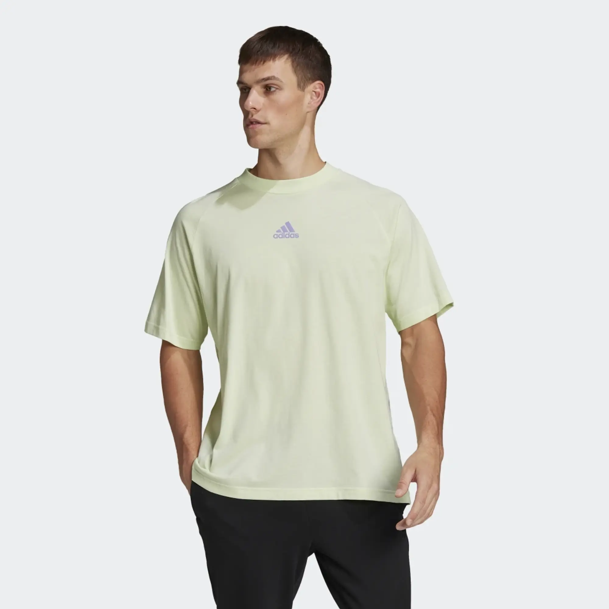 Adidas Sportswear Bl Q2 Short Sleeve T-shirt - Green | HE4420