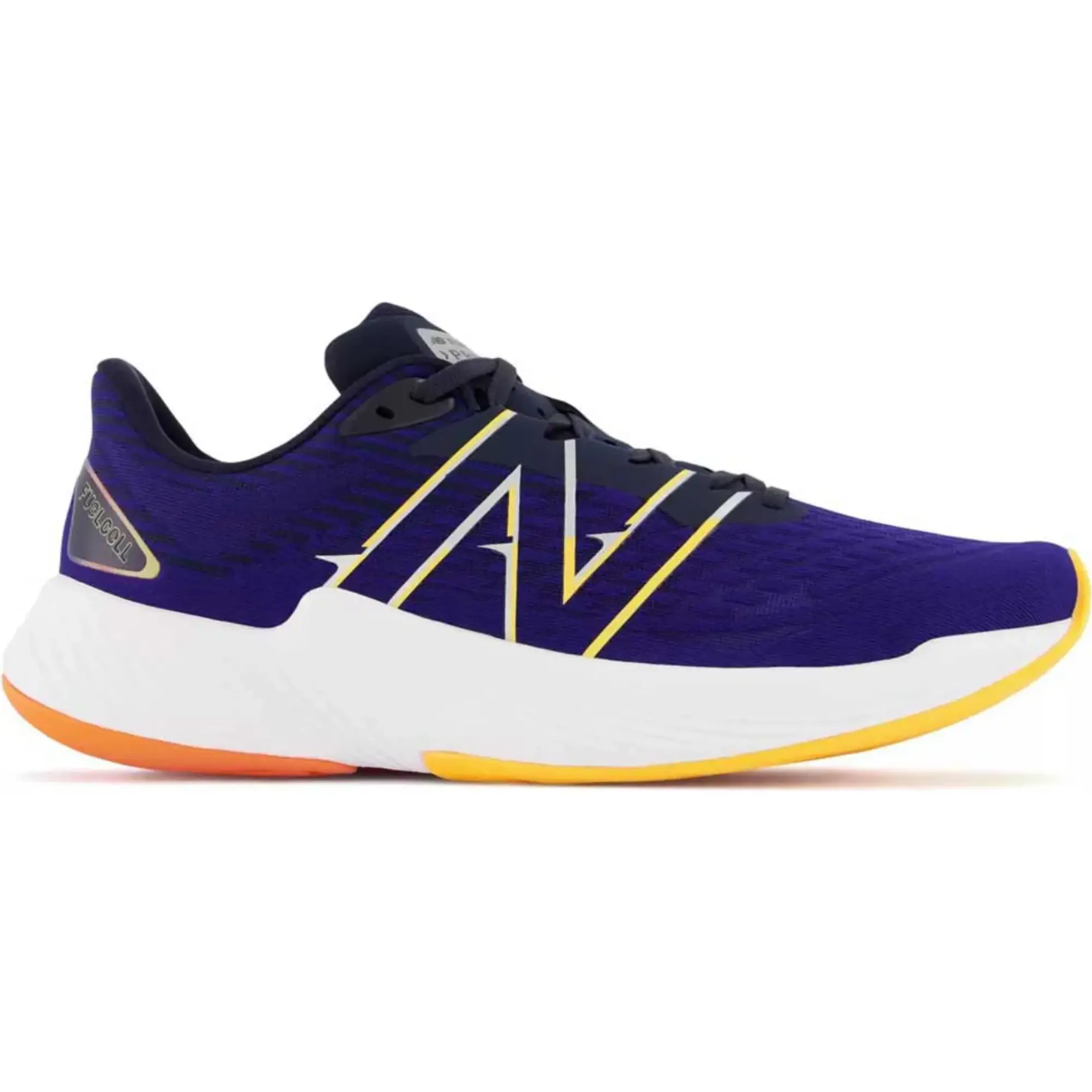 New Balance Mens FuelCell Prism V2 Neutral Running Shoes Navy/Orange