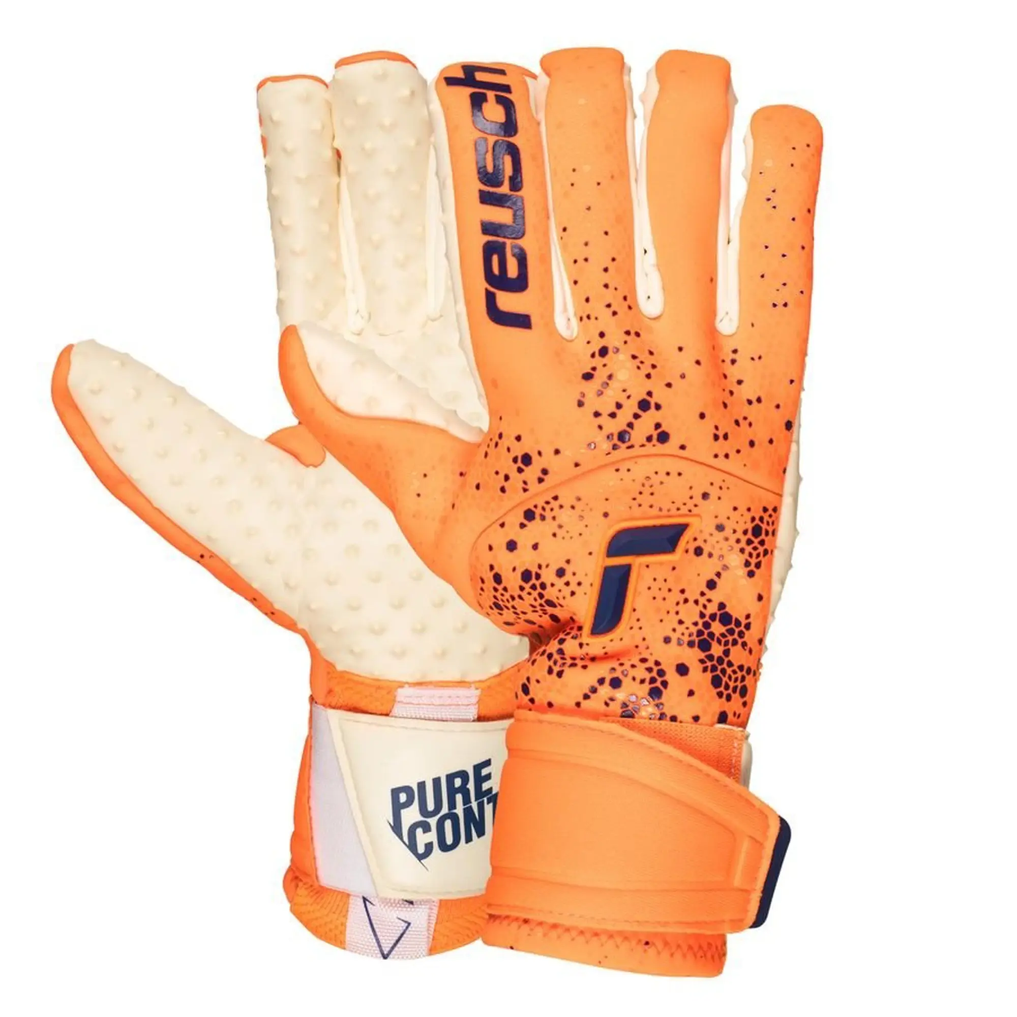 Reusch Goalkeeper Gloves Pure Contact Speedbump - Orange