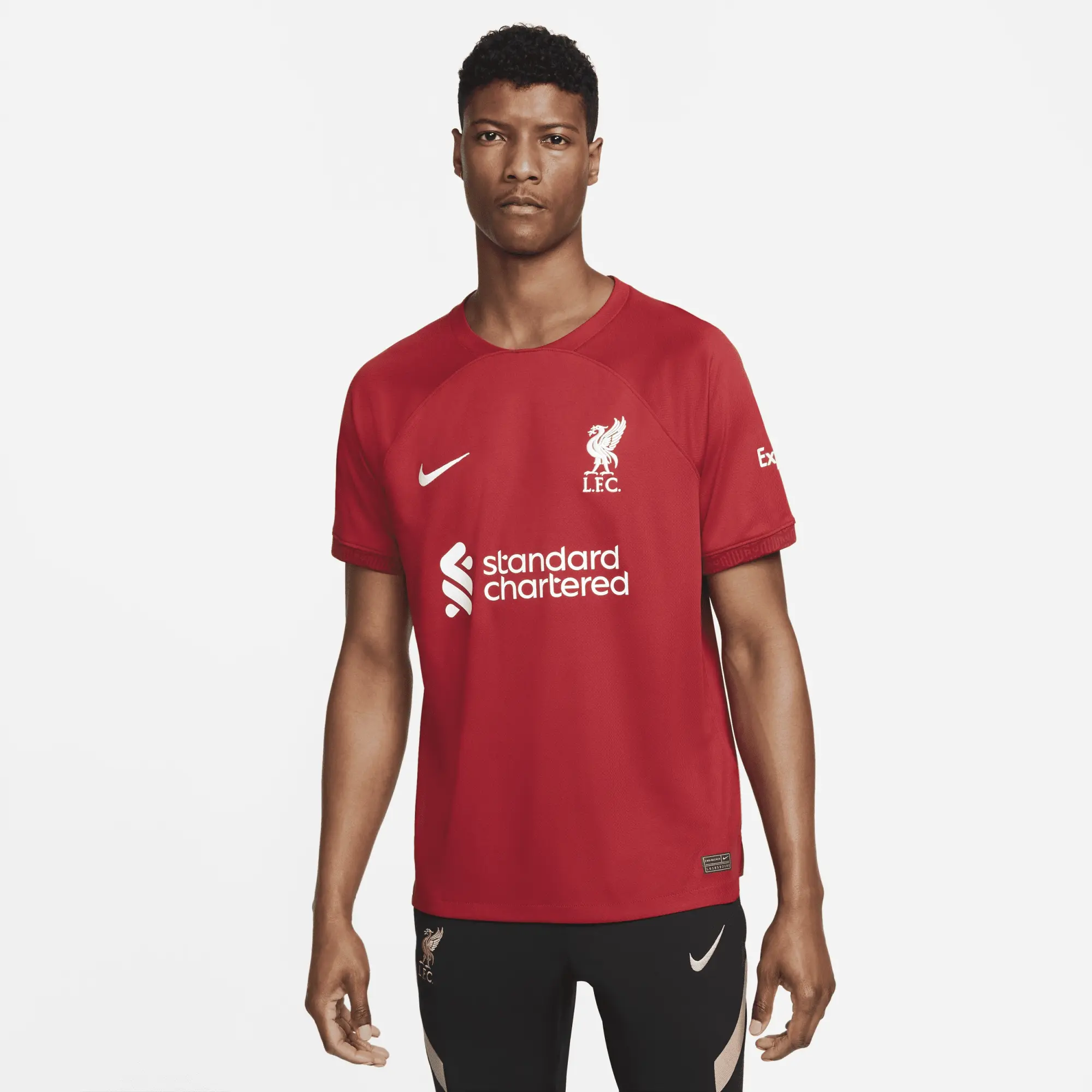 Nike Liverpool Mens SS Home Champions League Shirt 2022/23