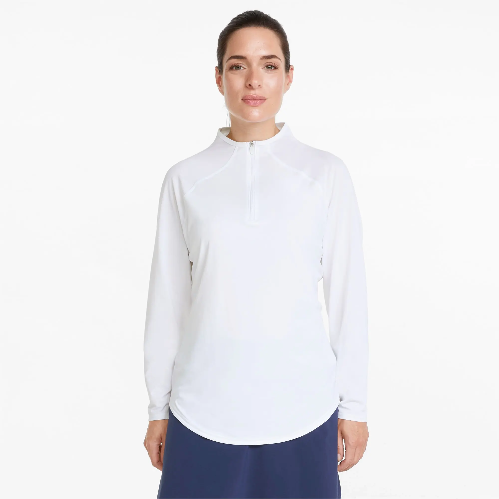 Puma Shine Quarter-Zip Women's Golf Pullover