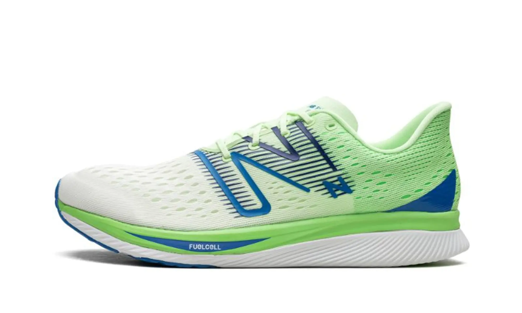 New Balance FuelCell SuperComp Pacer LE White Green Blue