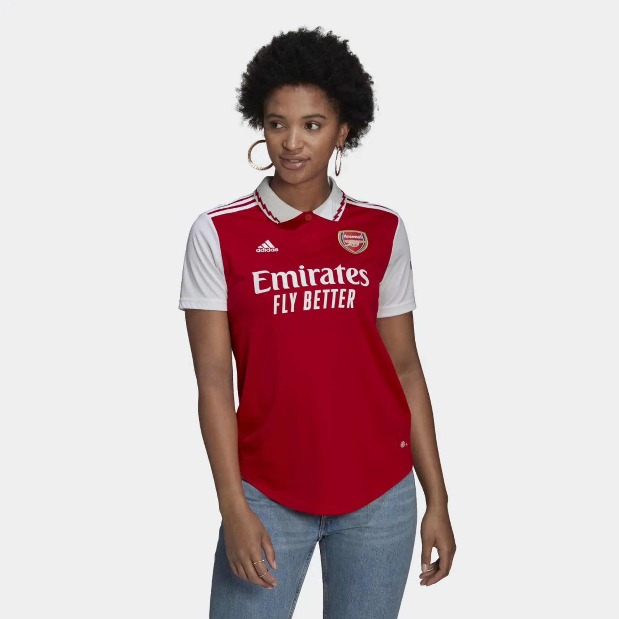 adidas Arsenal Womens SS Home Shirt 2022/23