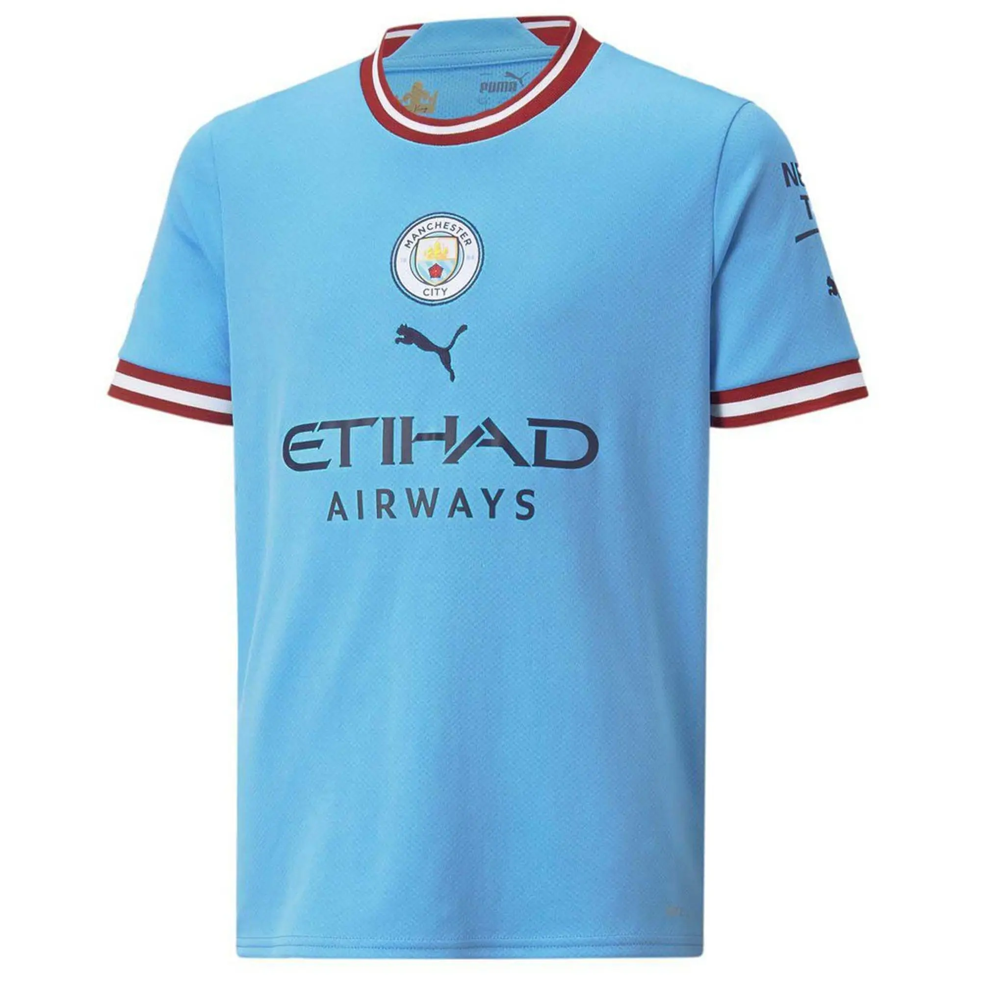 Puma Manchester City Kids SS Home Shirt 2022/23