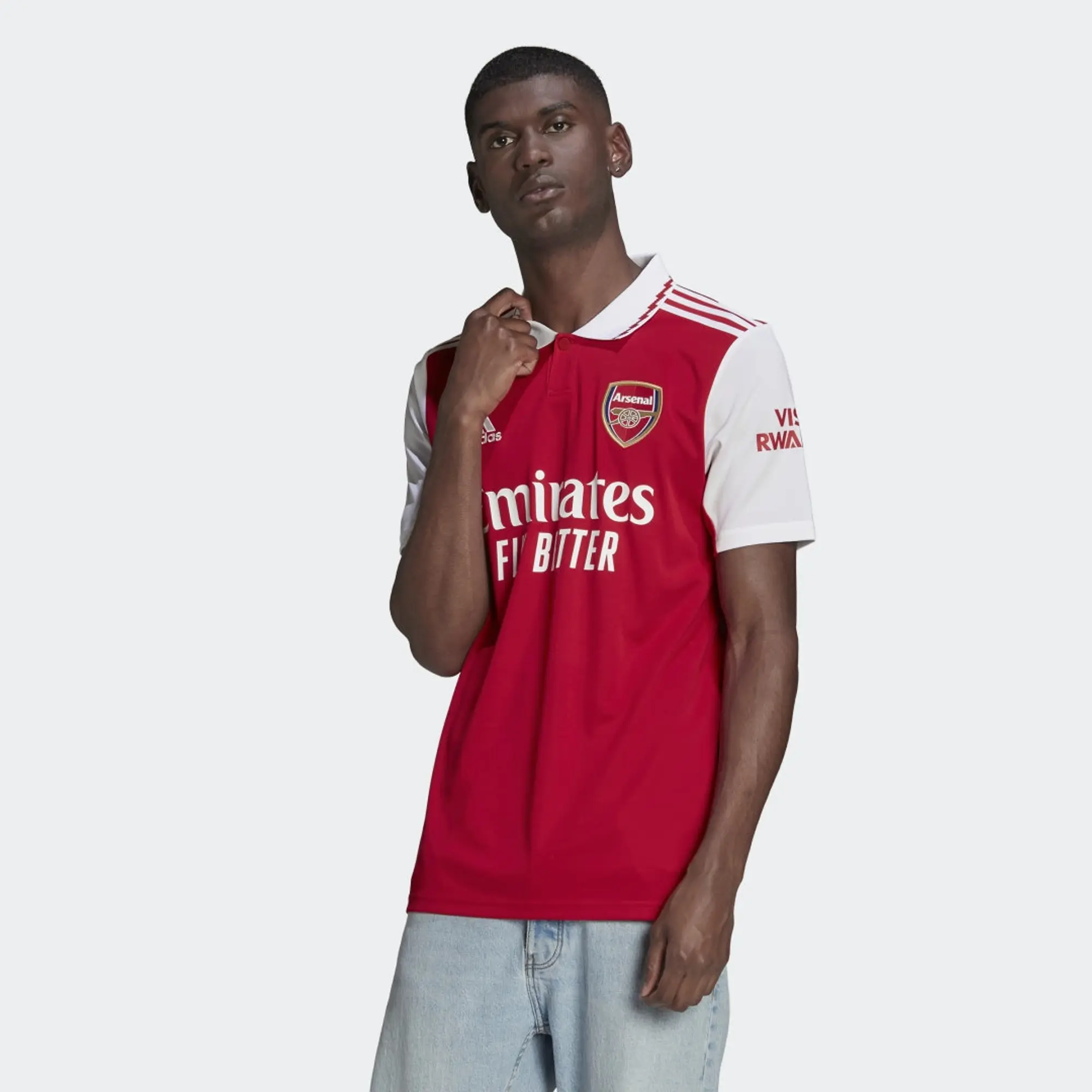 adidas Arsenal Mens SS Home Shirt 2022/23