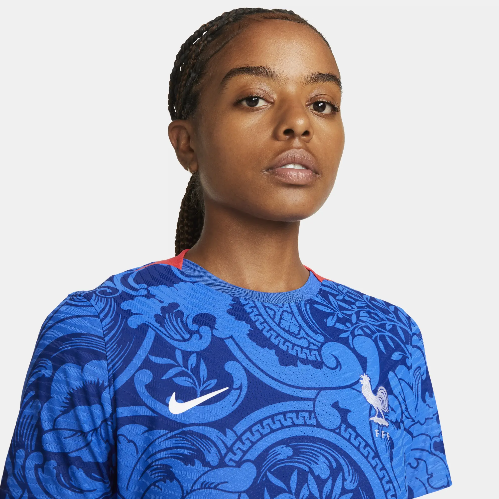 Nike France Womens SS Player Issue Home Shirt 2022