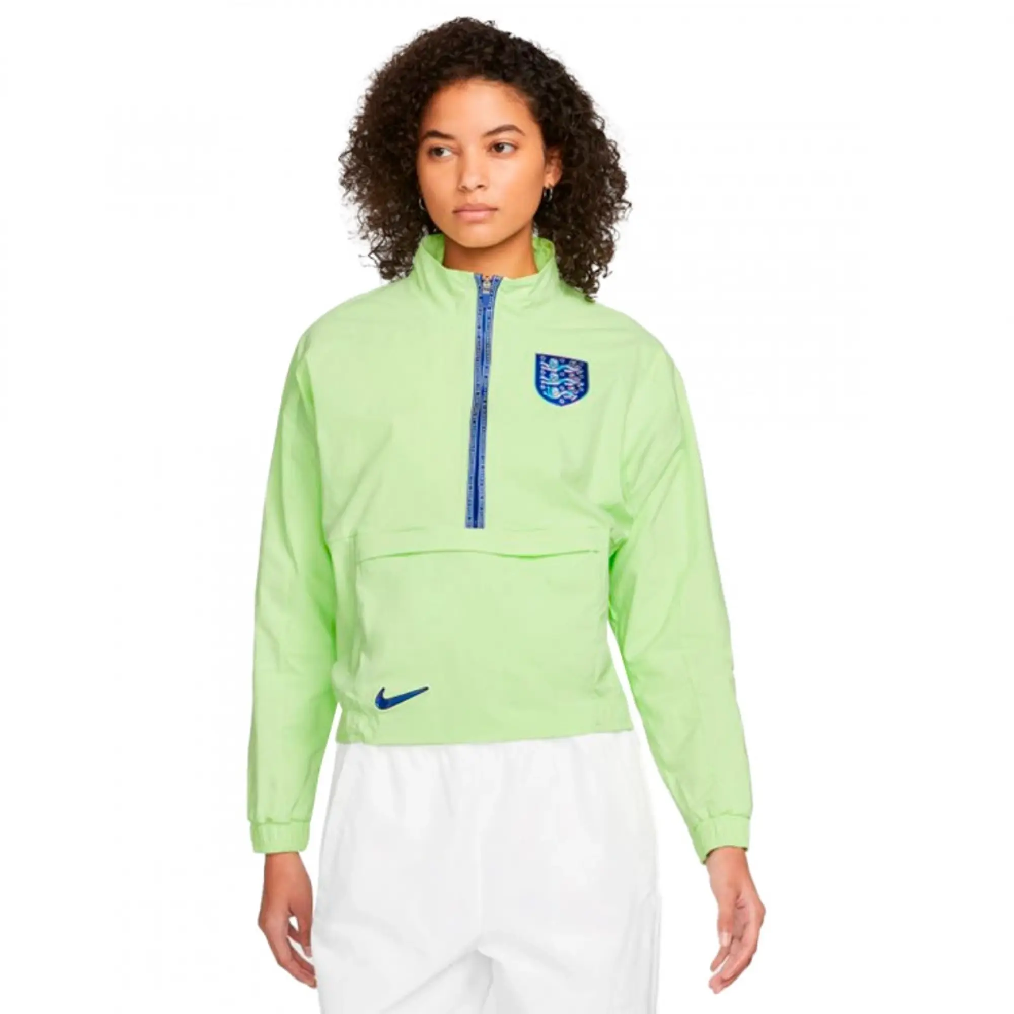 Nike England Lionesses 1/4-Zip Jacket 2022 2023 Womens - Green