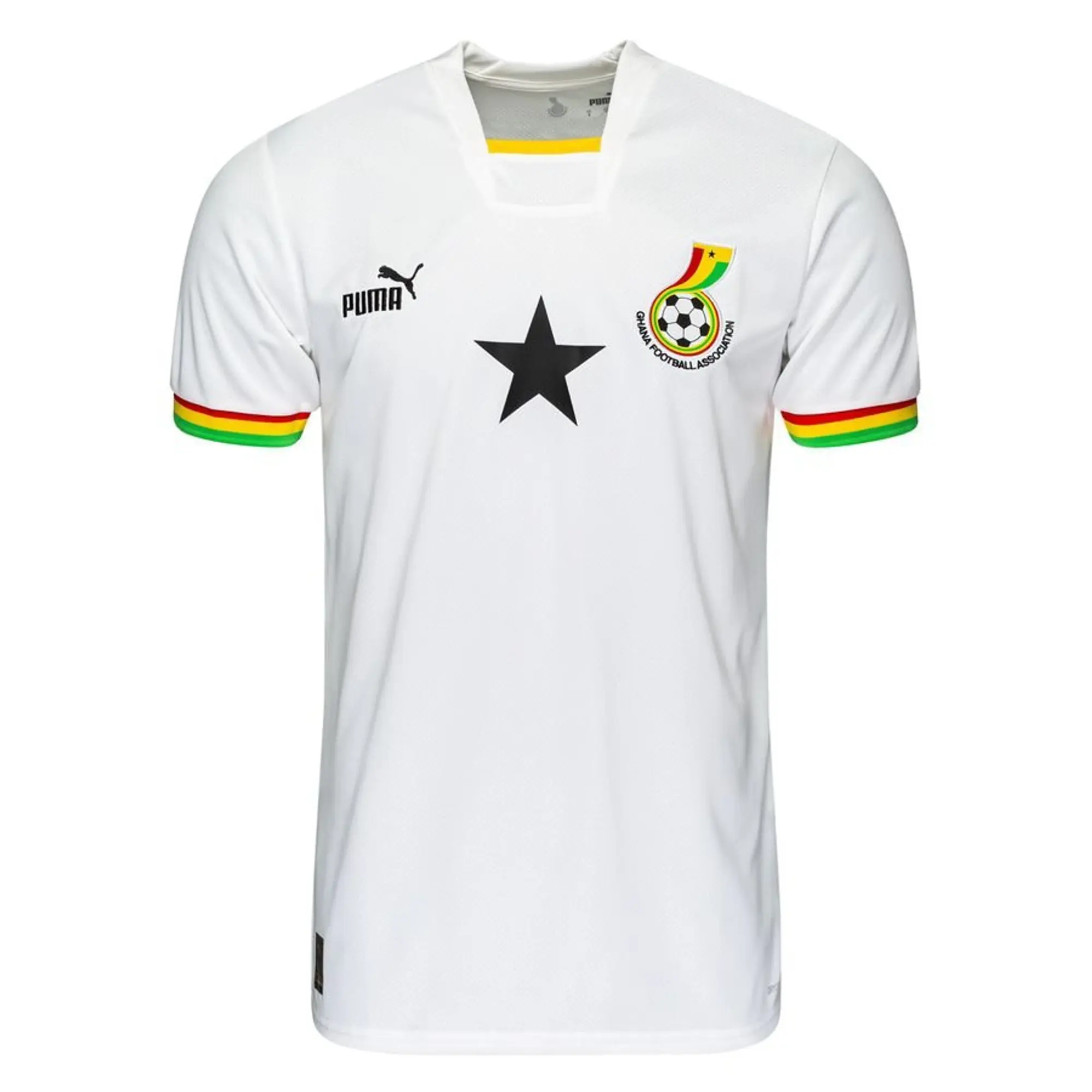 Puma Ghana Mens SS Home Shirt 2022