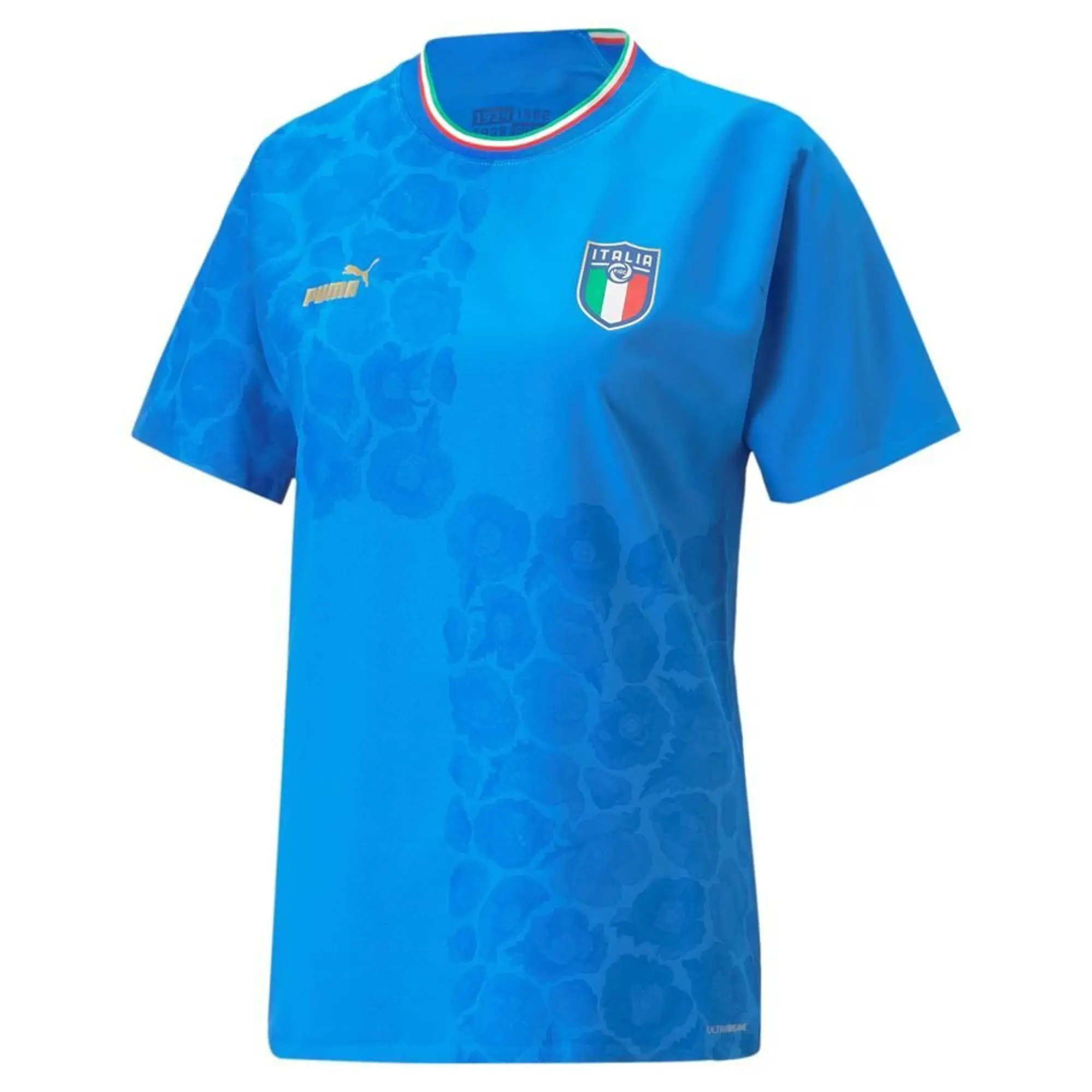 Puma Italy Womens SS Home Shirt 2022