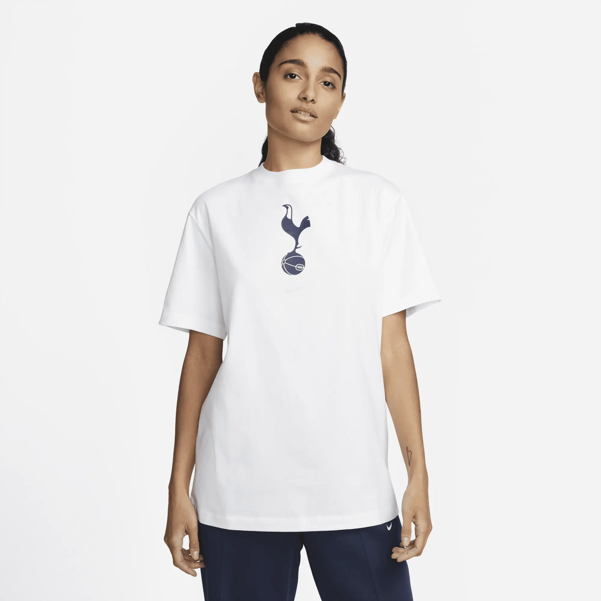 Nike Tottenham Hotspur Crest T-Shirt - Blue - Womens