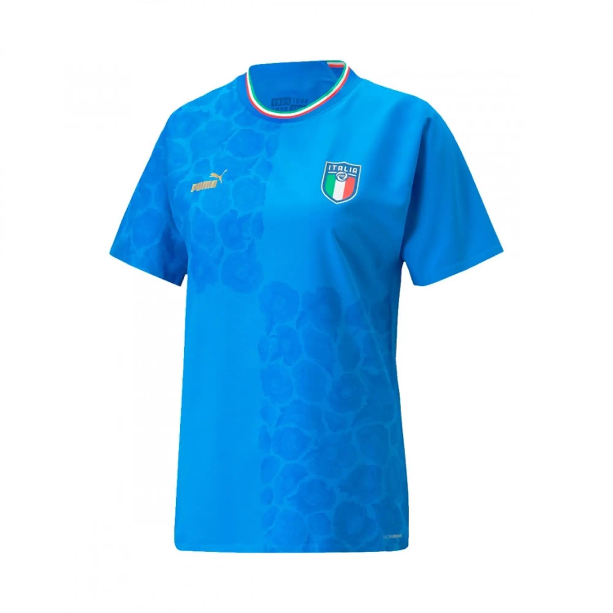 Puma Italy Womens SS Player Issue Home Shirt 2022