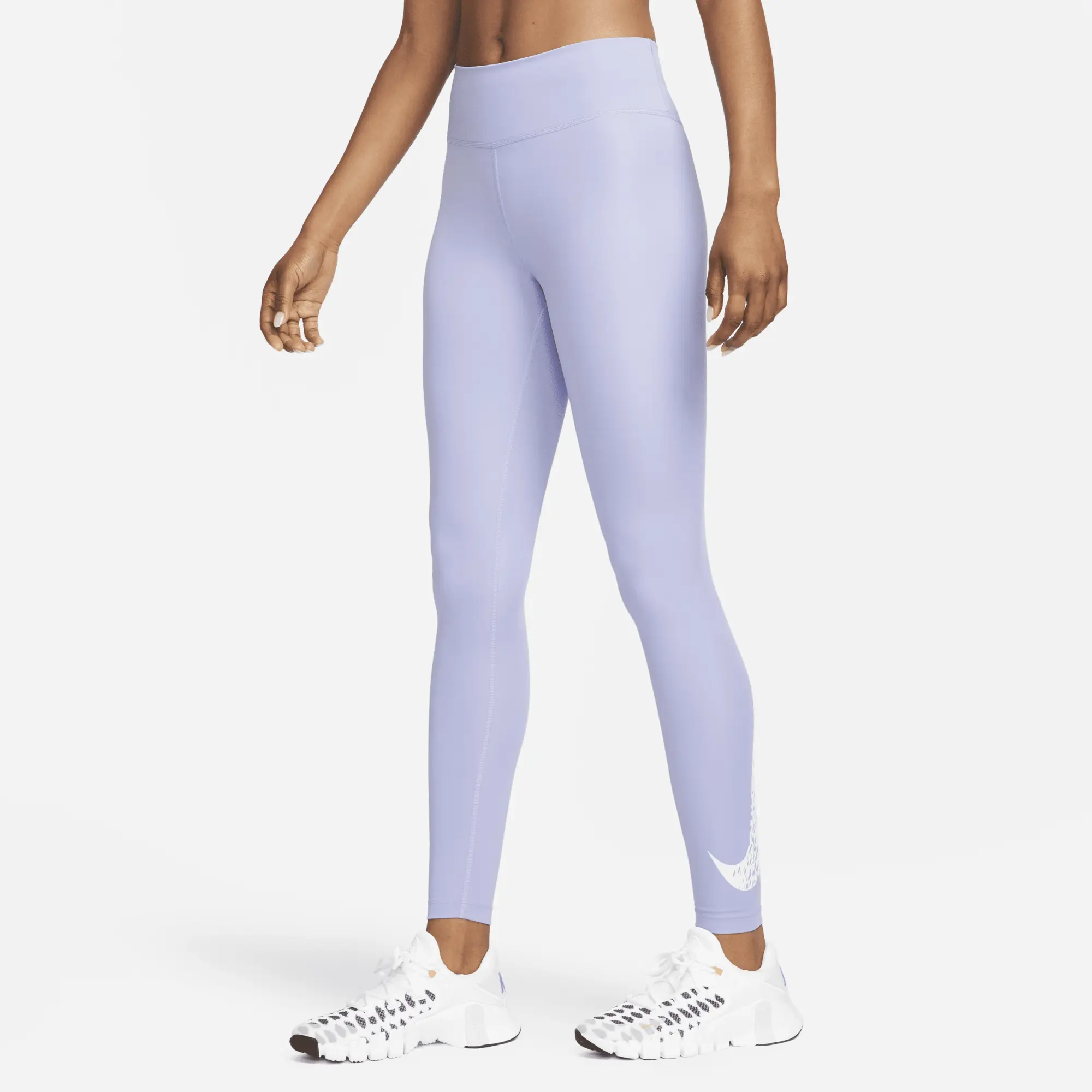Nike Swoosh Run Women's Mid-Rise 7/8-Length Running Leggings. Nike DK