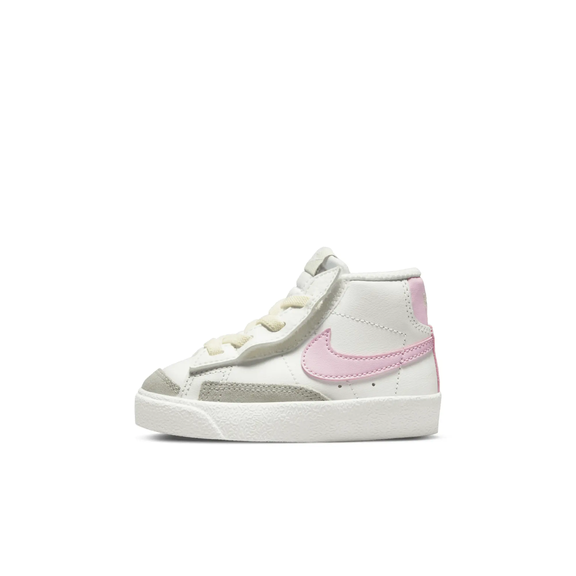Nike Nursery Blazer '77 Trainer - Summit White / Pink Foam / Coconut Milk