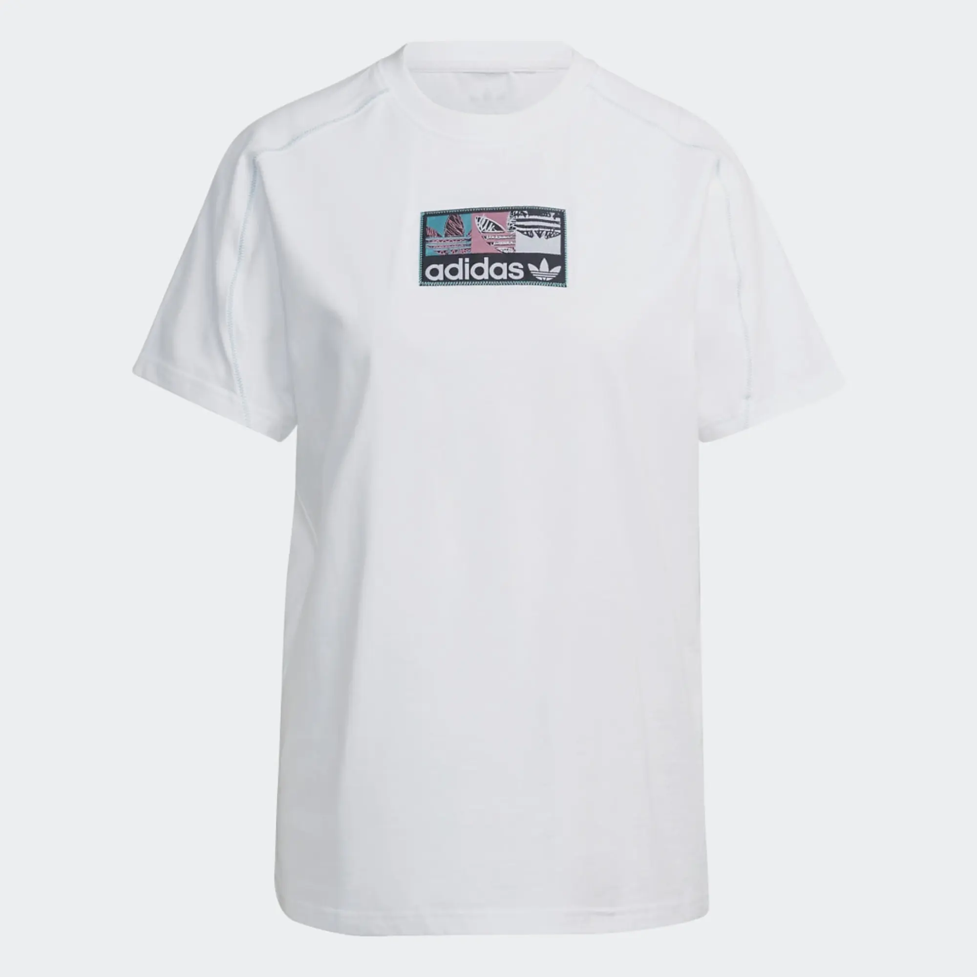 White Adidas T-Shirt | FOOTY.COM | HS2633 | FOOTY.COM