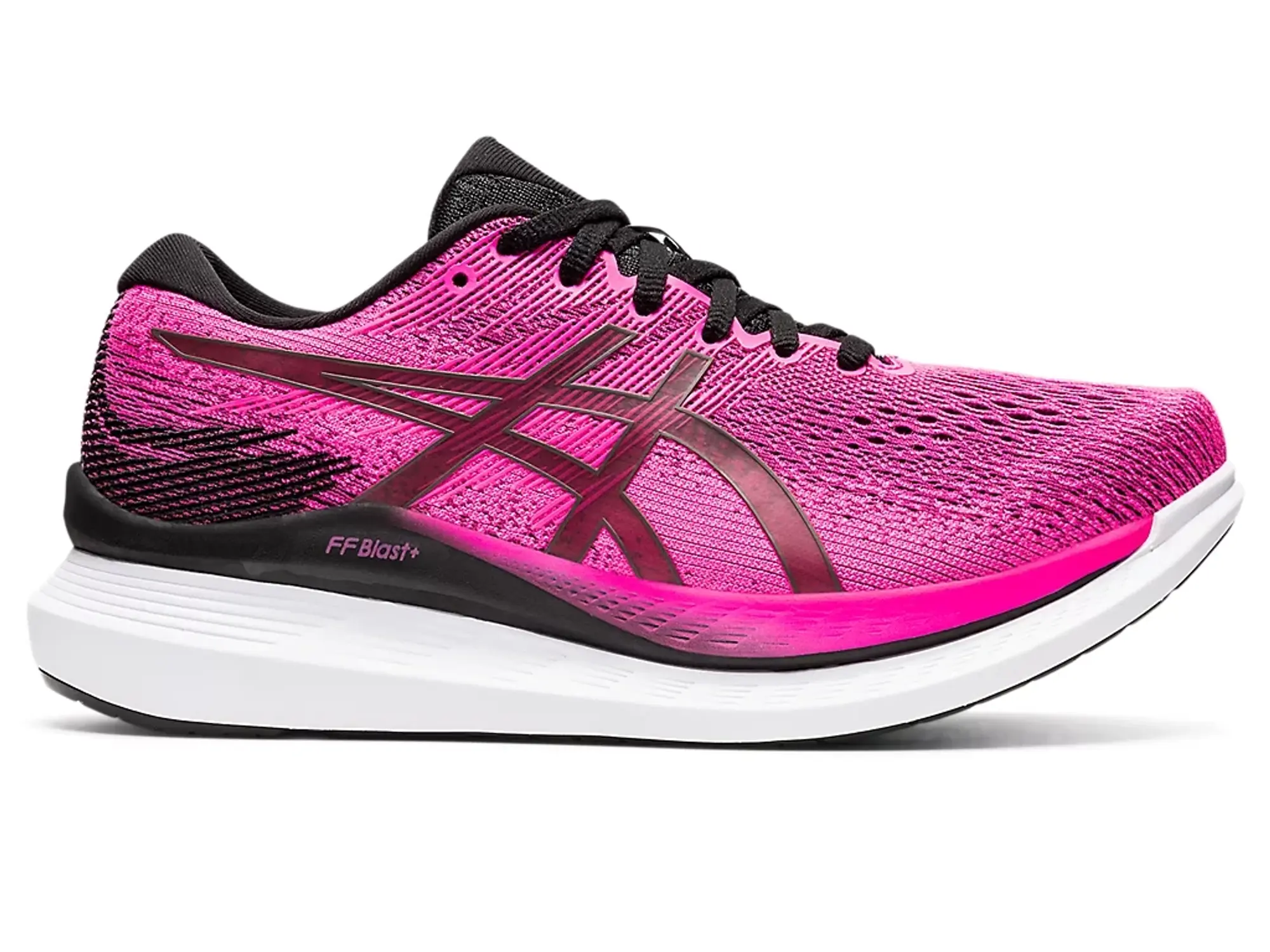ASICS Glideride 3 Neutral Running Shoe Women - Pink, Black
