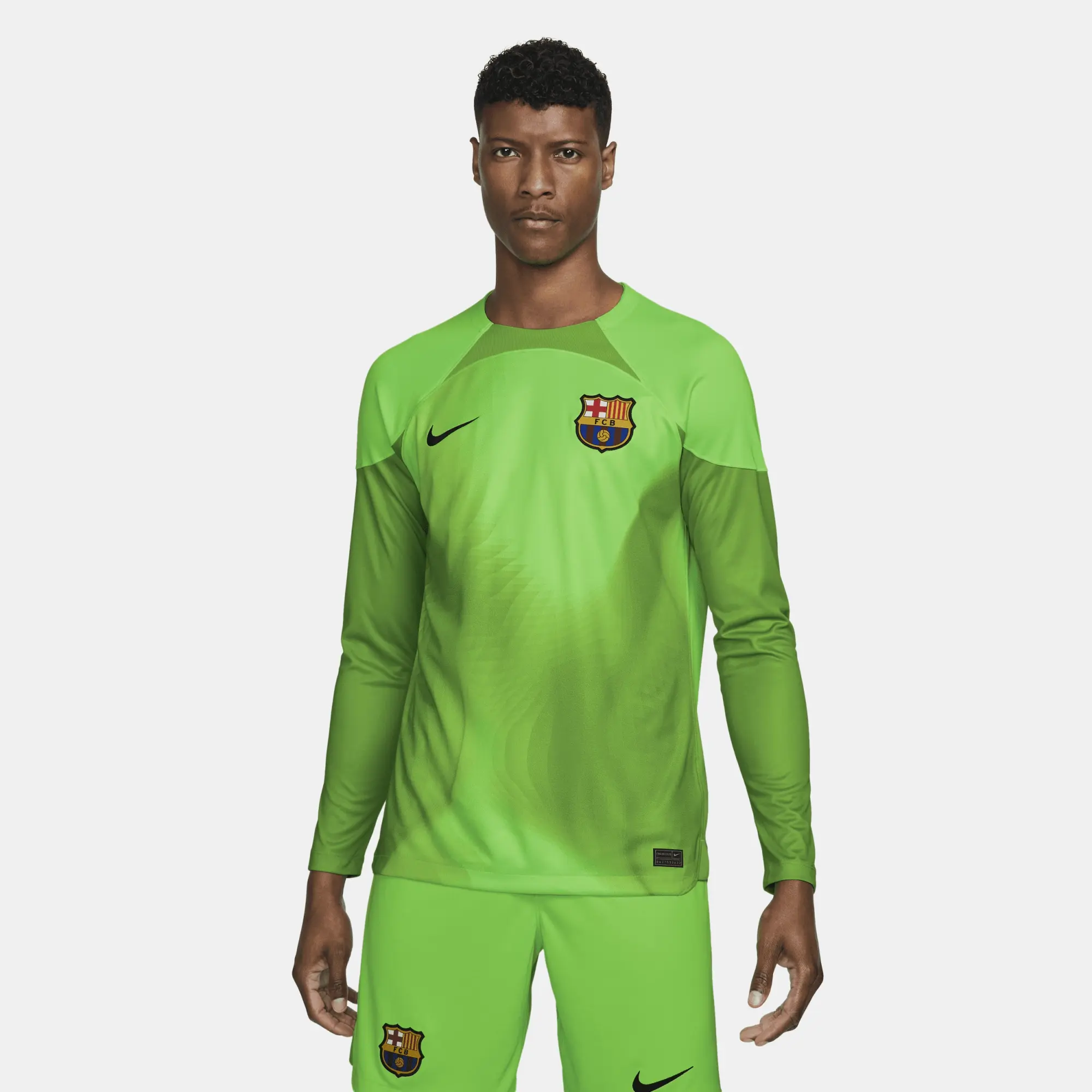 Nike Barcelona Mens LS Goalkeeper Home Shirt 2022/23