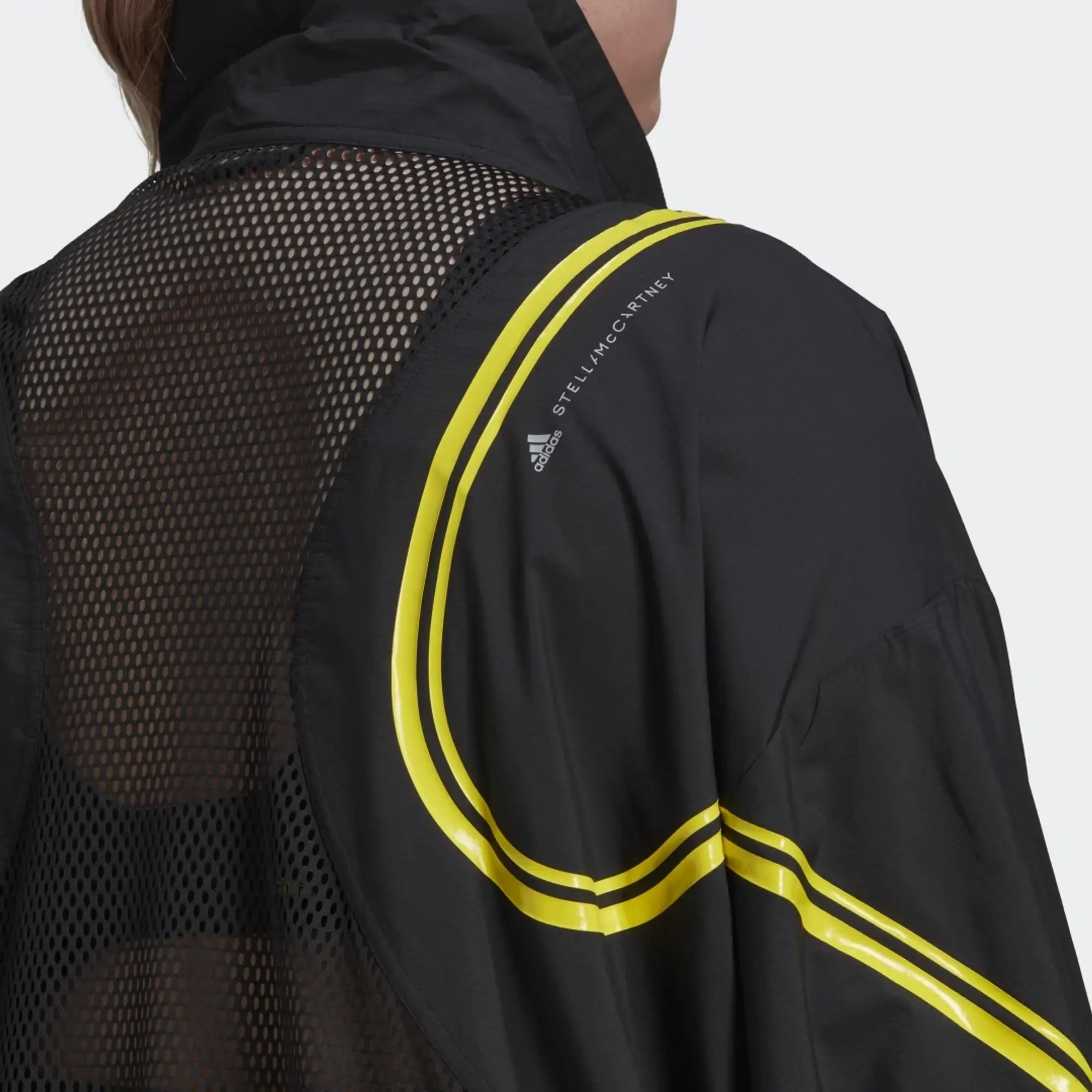 adidas by Stella McCartney TruePace Woven Training Jacket- Plus Size - Black, HI5370
