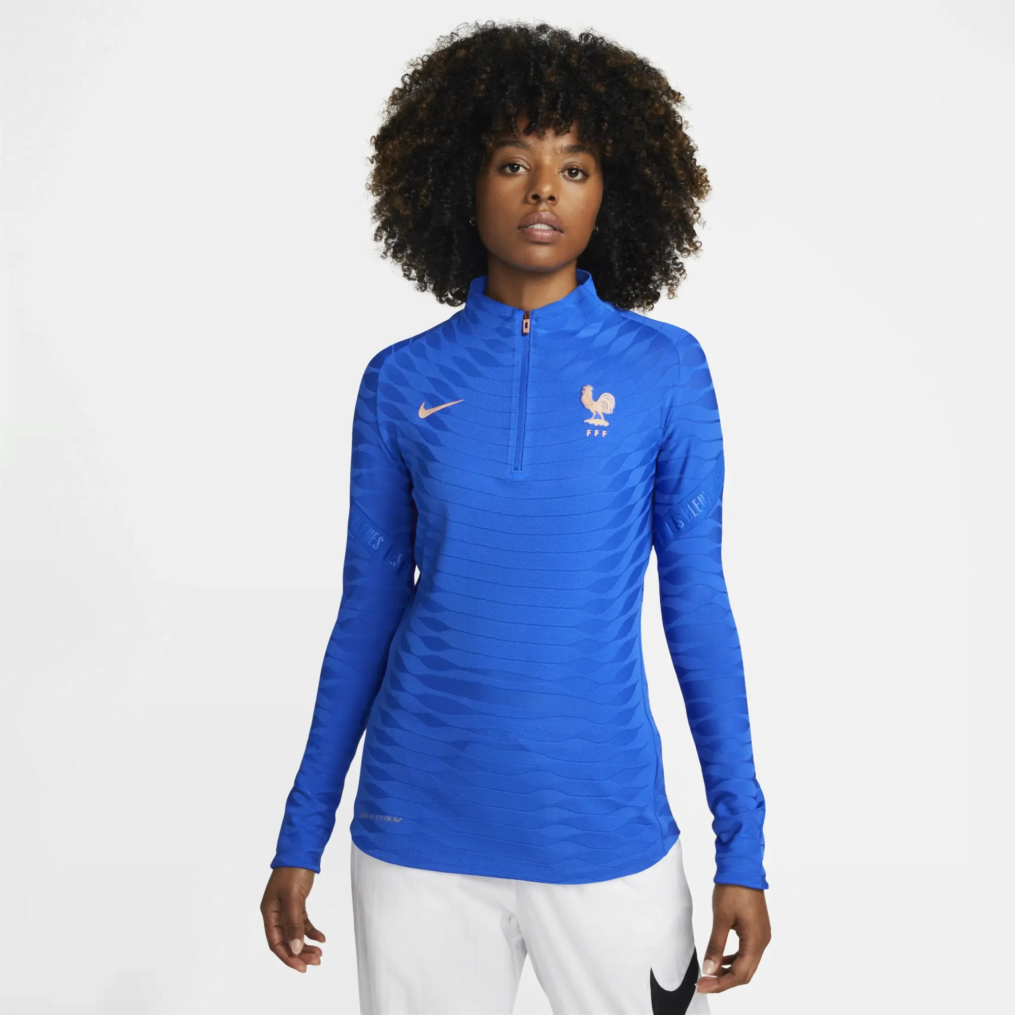 Nike France Strike Drill Top - Blue - Womens