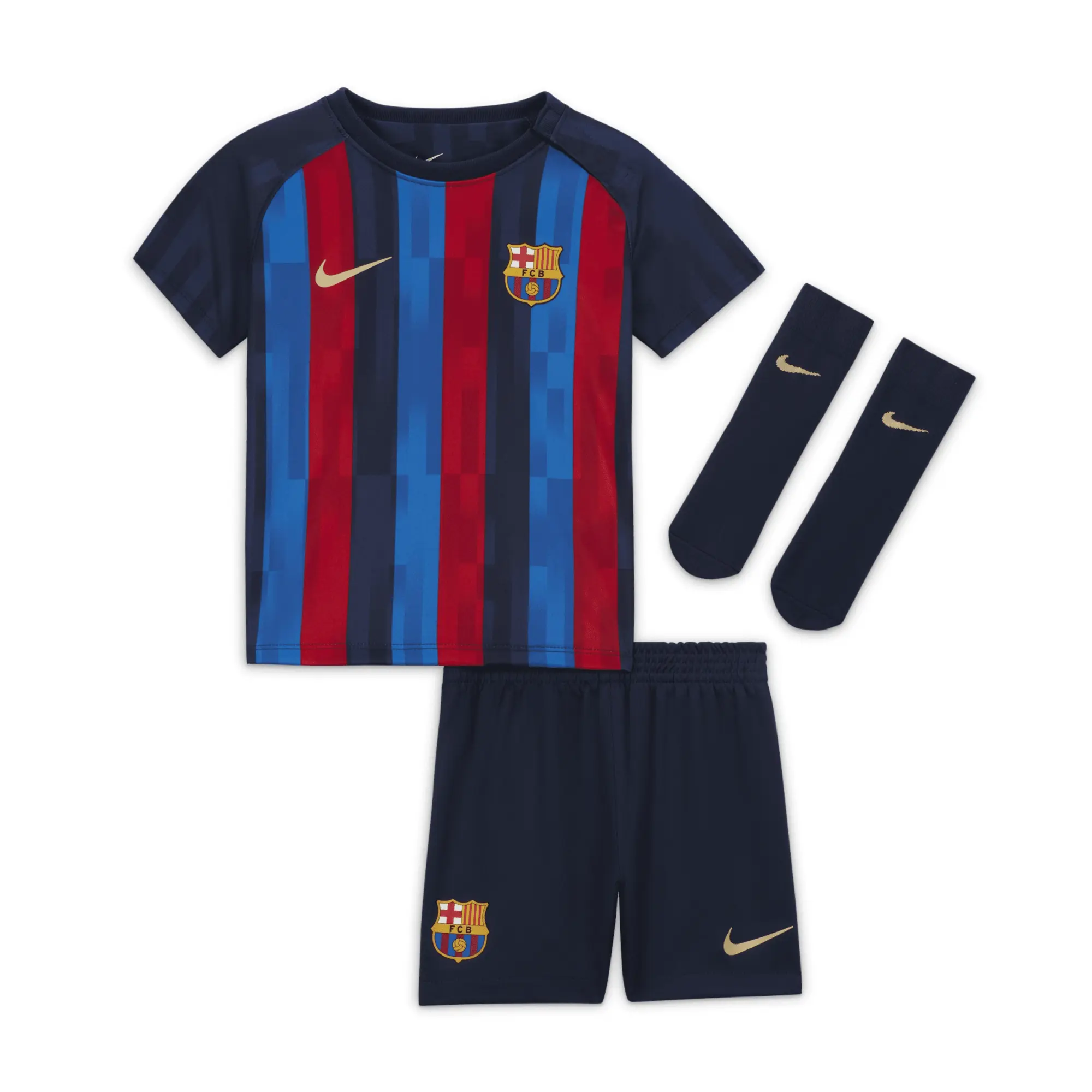 Nike Barcelona Baby SS Home Mini Kit 2022/23