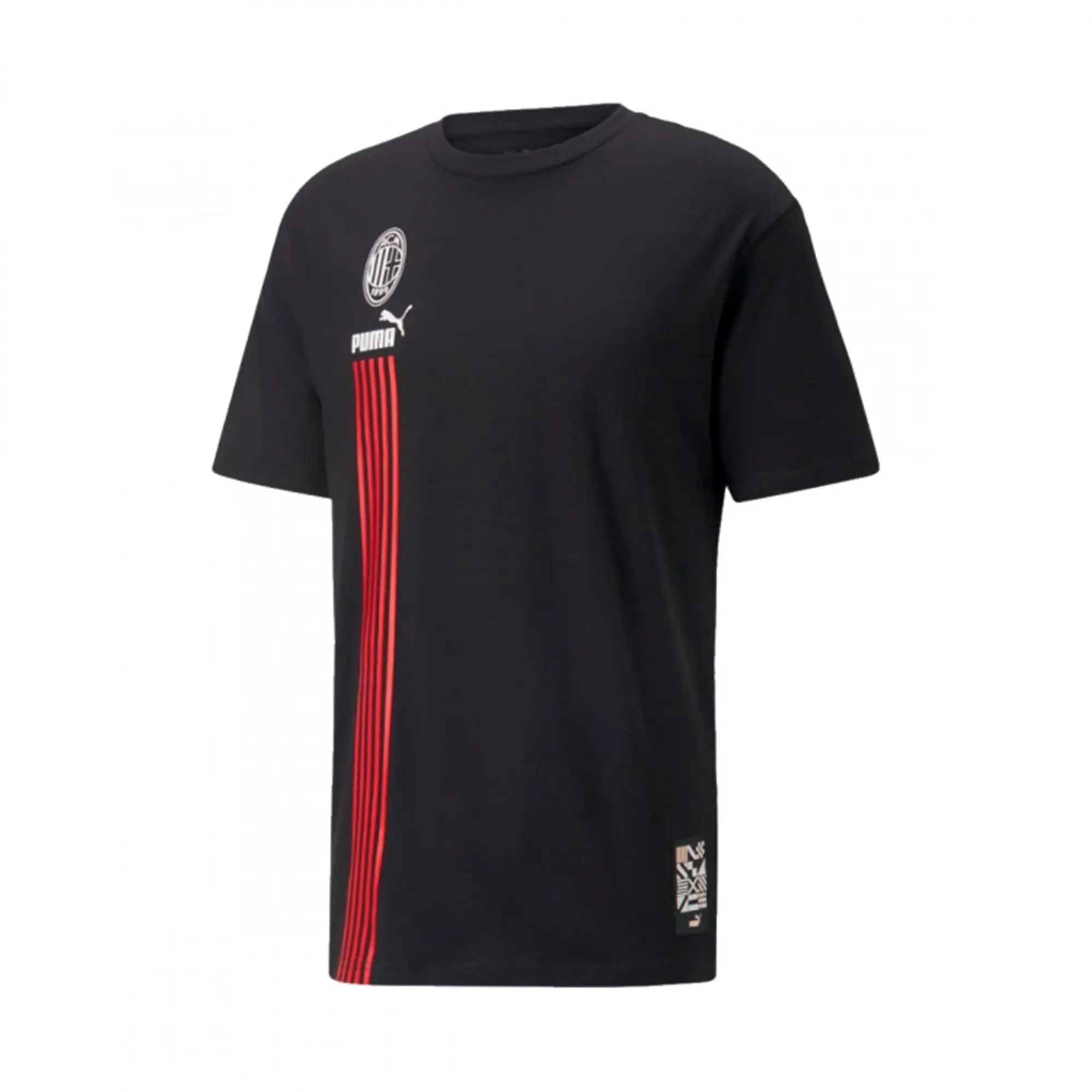 Puma 2022-2023 AC Milan Ftbl Culture Tee (Black)