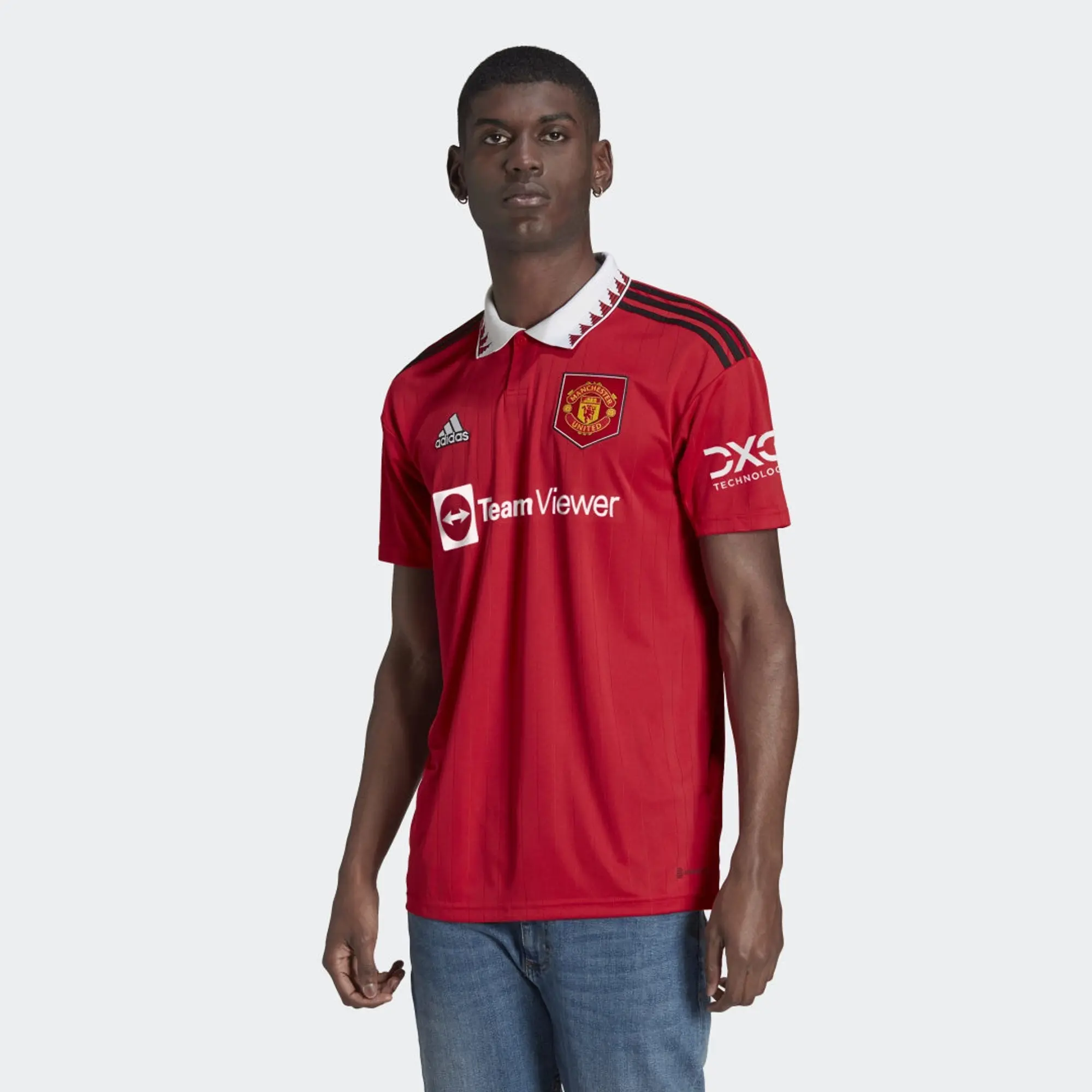 adidas Manchester United Mens SS Home Shirt 2022/23