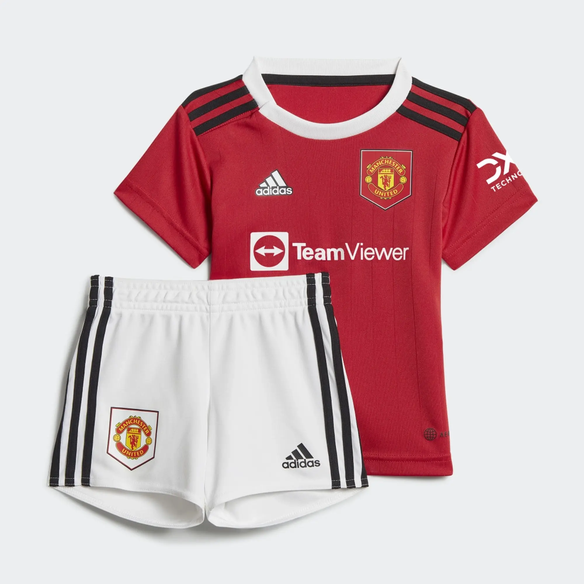 adidas Manchester United Baby SS Home Mini Kit 2022/23