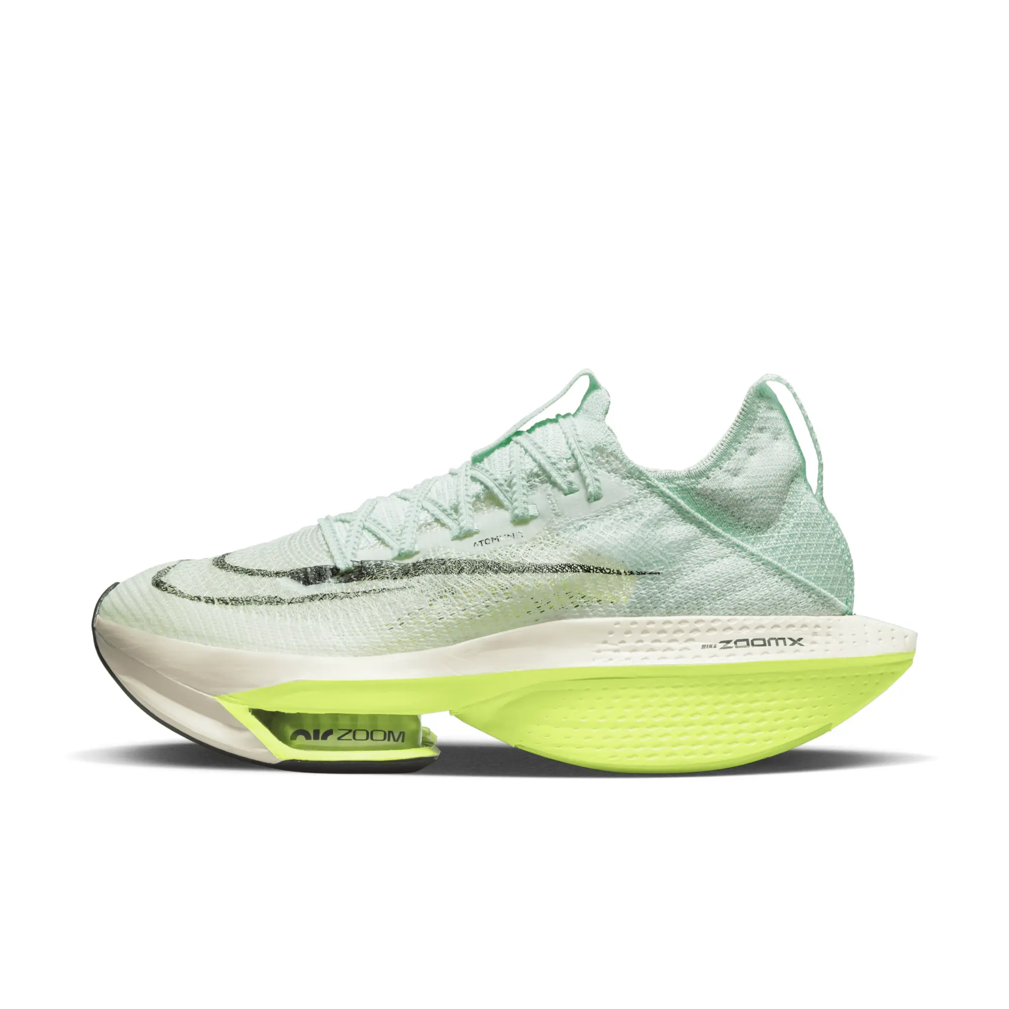 Nike Womens Air Zoom Alphafly Next% 2 Mint Foam Barely Green Shoes