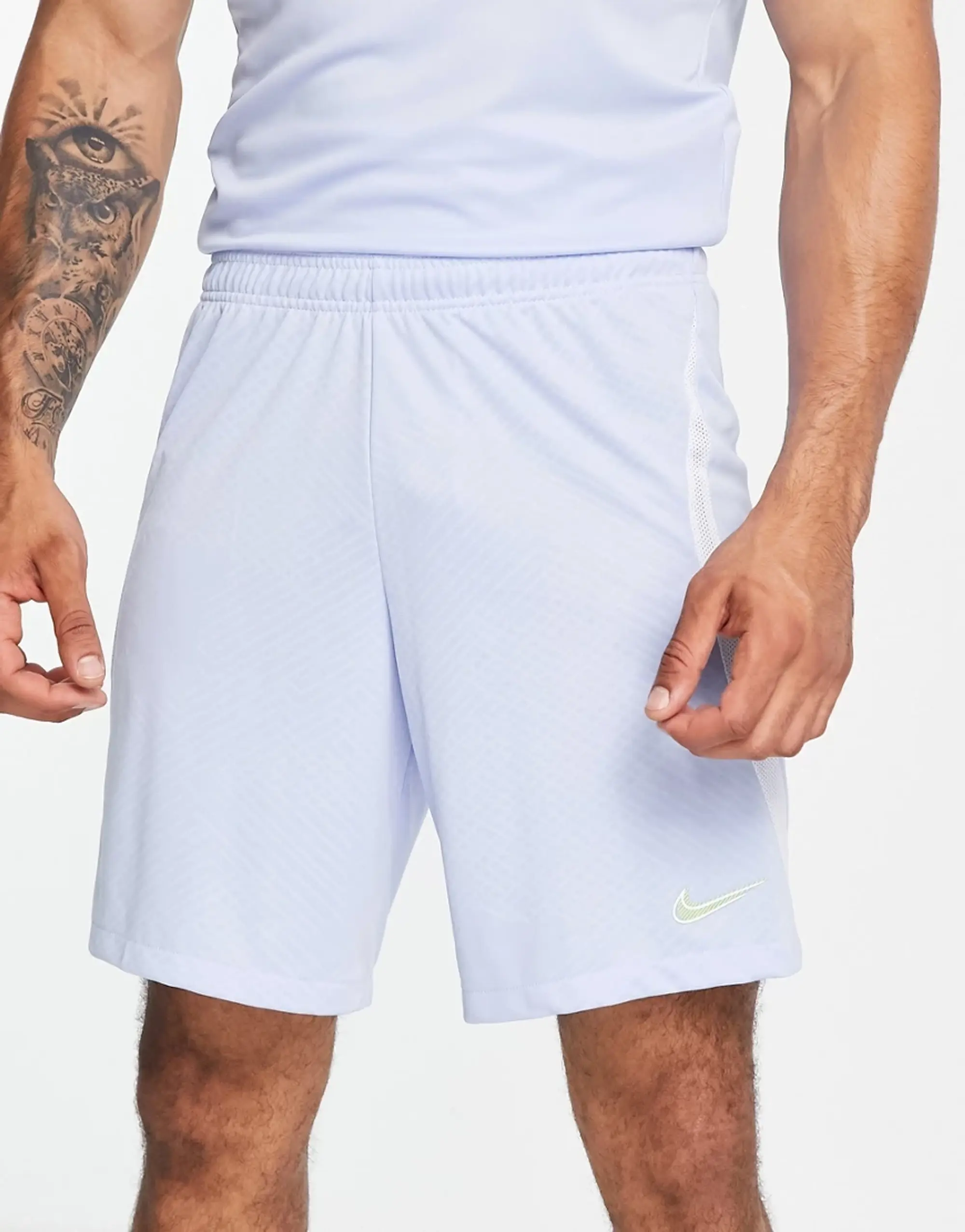 Nike Football Strike Shorts In Pale Blue