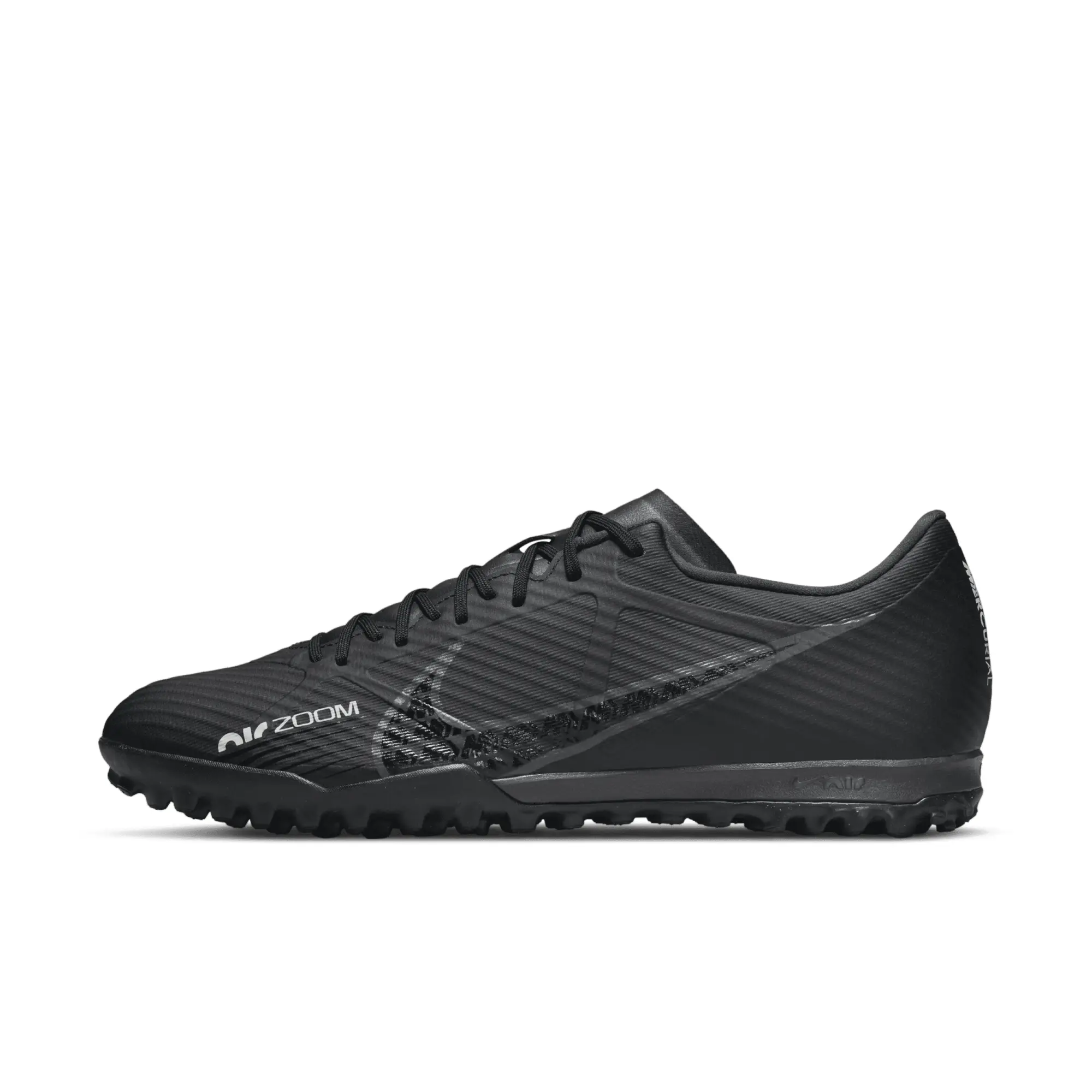 Nike Mercurial Vapor 15 Academy Turf Football Shoes - Black