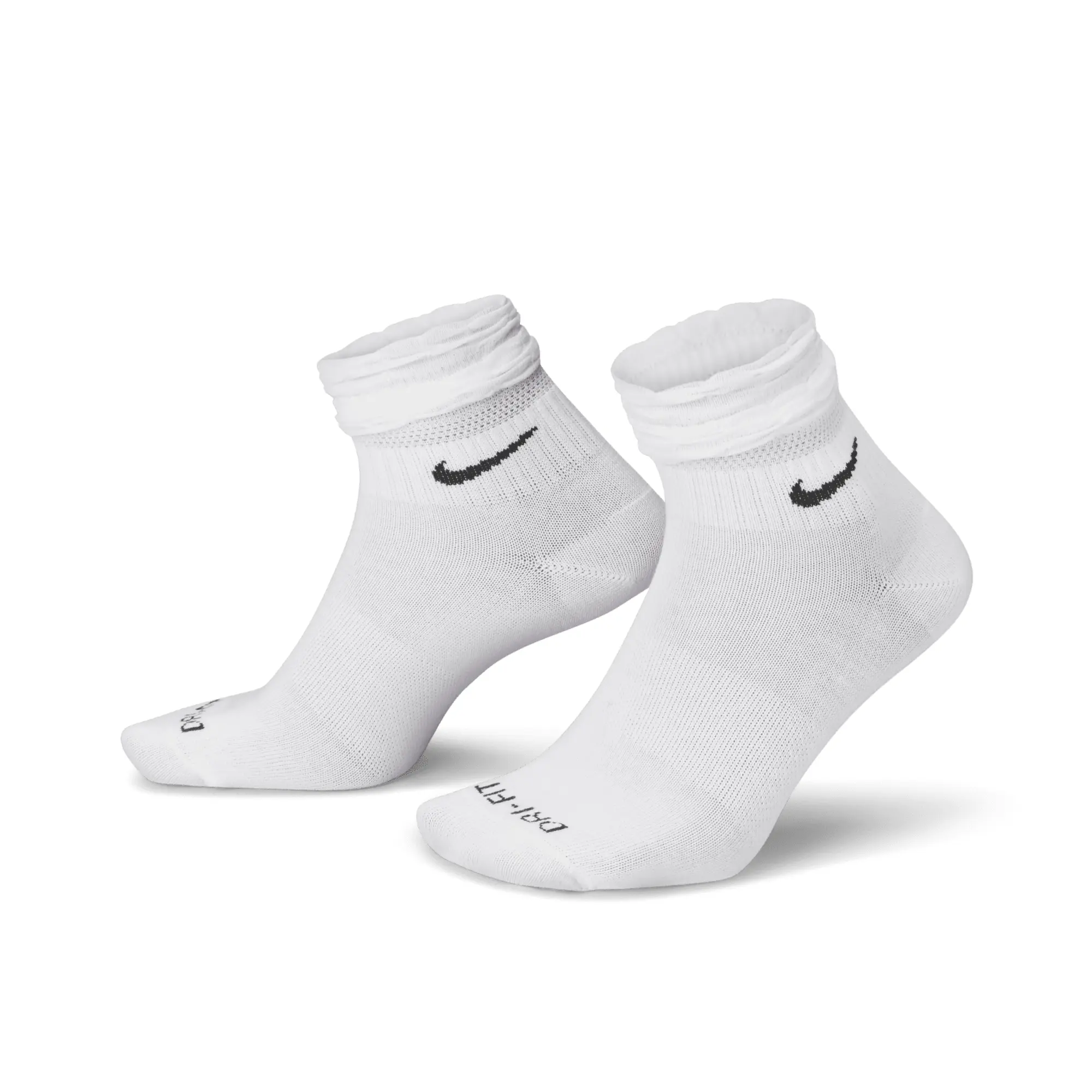 Nike Training Frilled Ankle Sock In White | DH5485-100 | FOOTY.COM