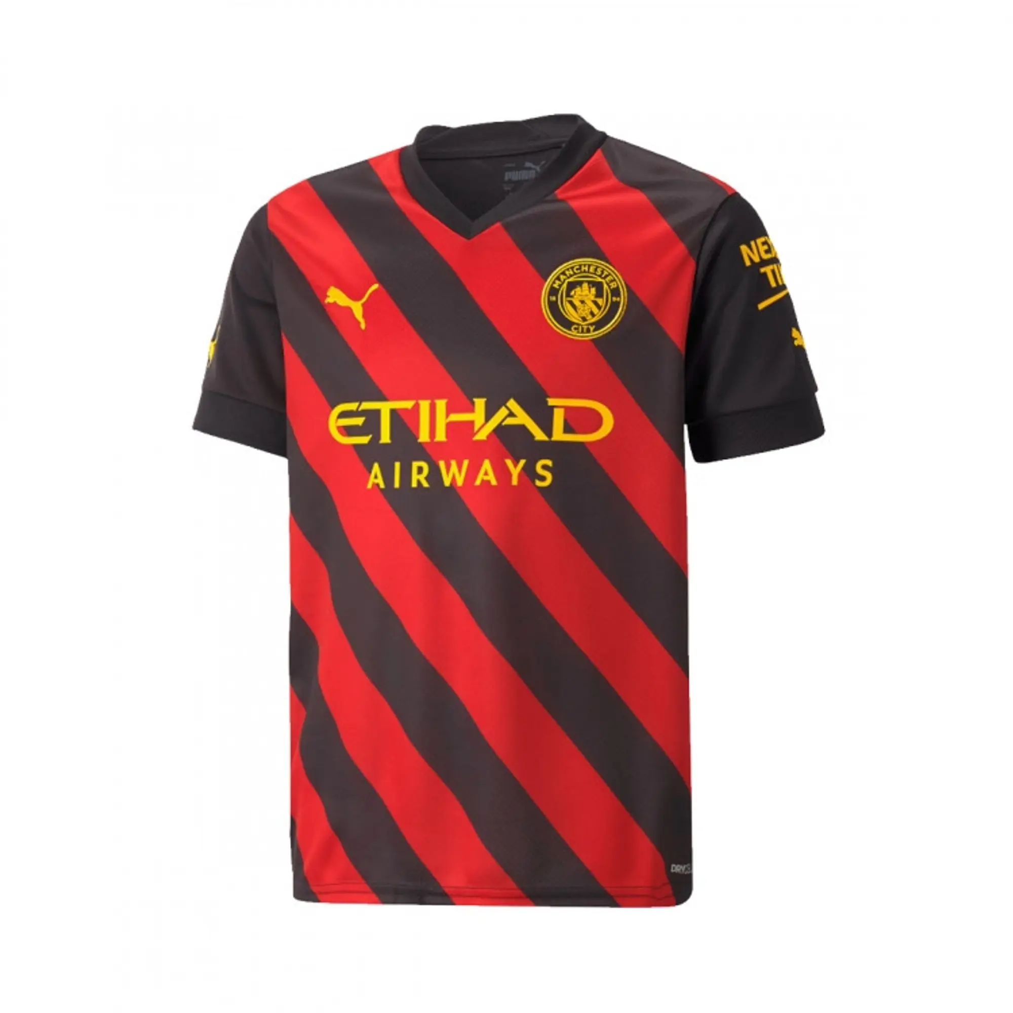 Puma Manchester City Kids SS Away Shirt 2022/23