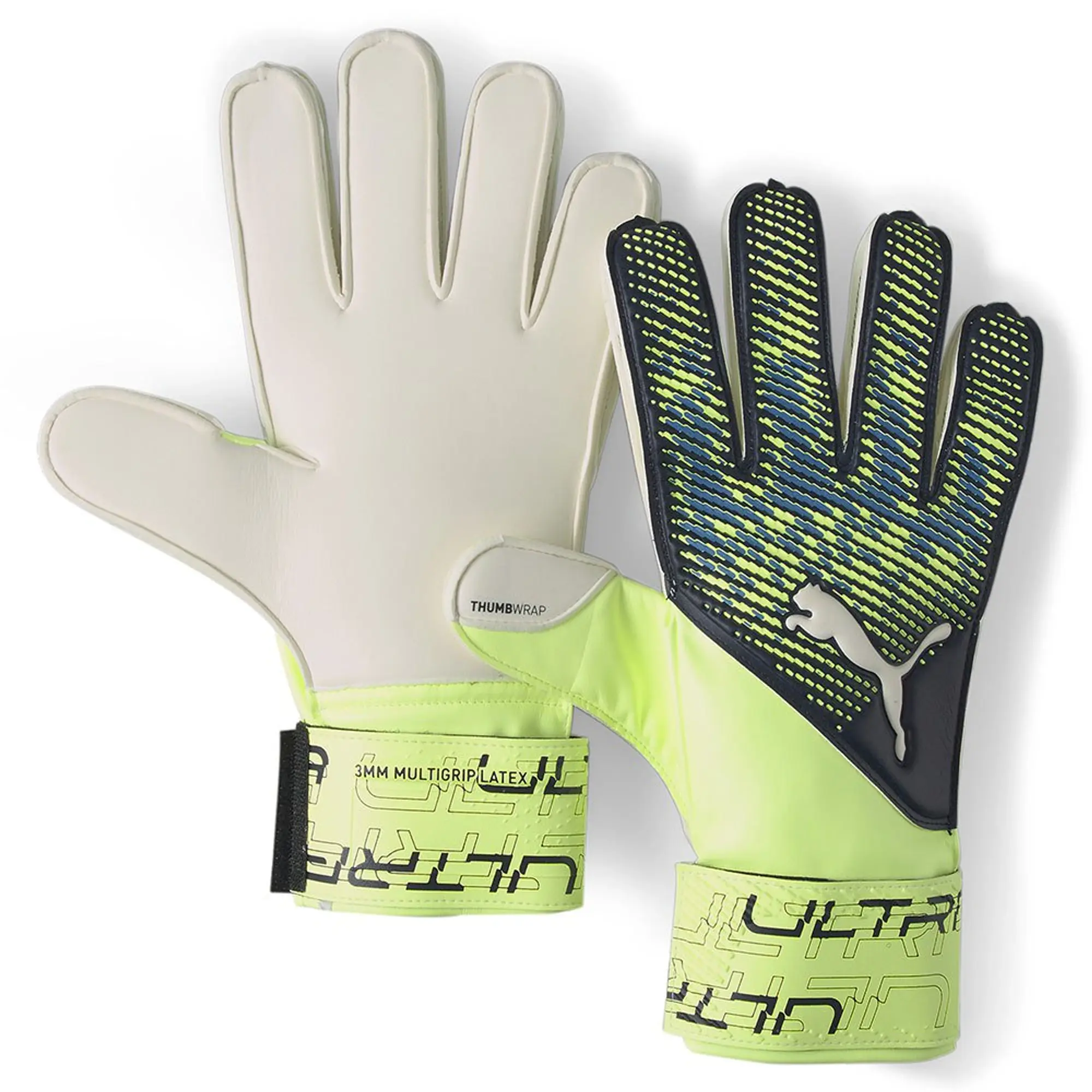 Puma Goalkeeper Gloves Ultra Grip 3 Rc Instinct - Green